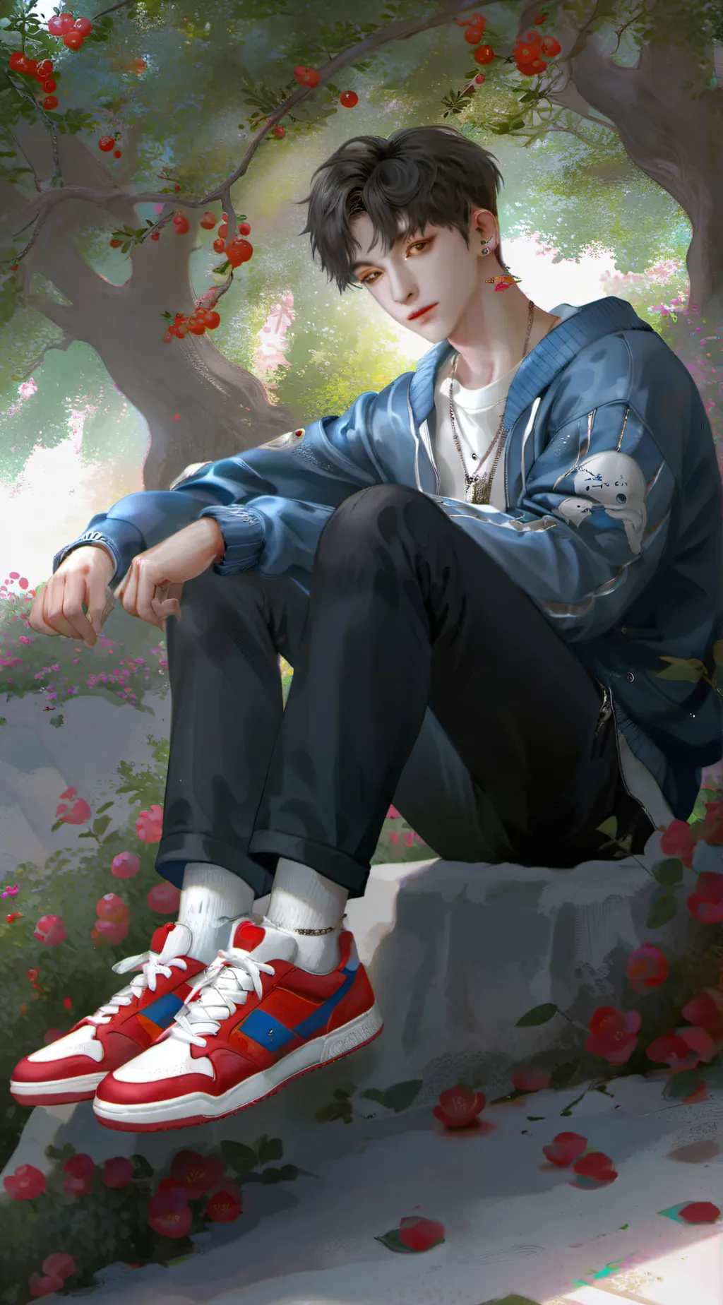 ai character: isaac background