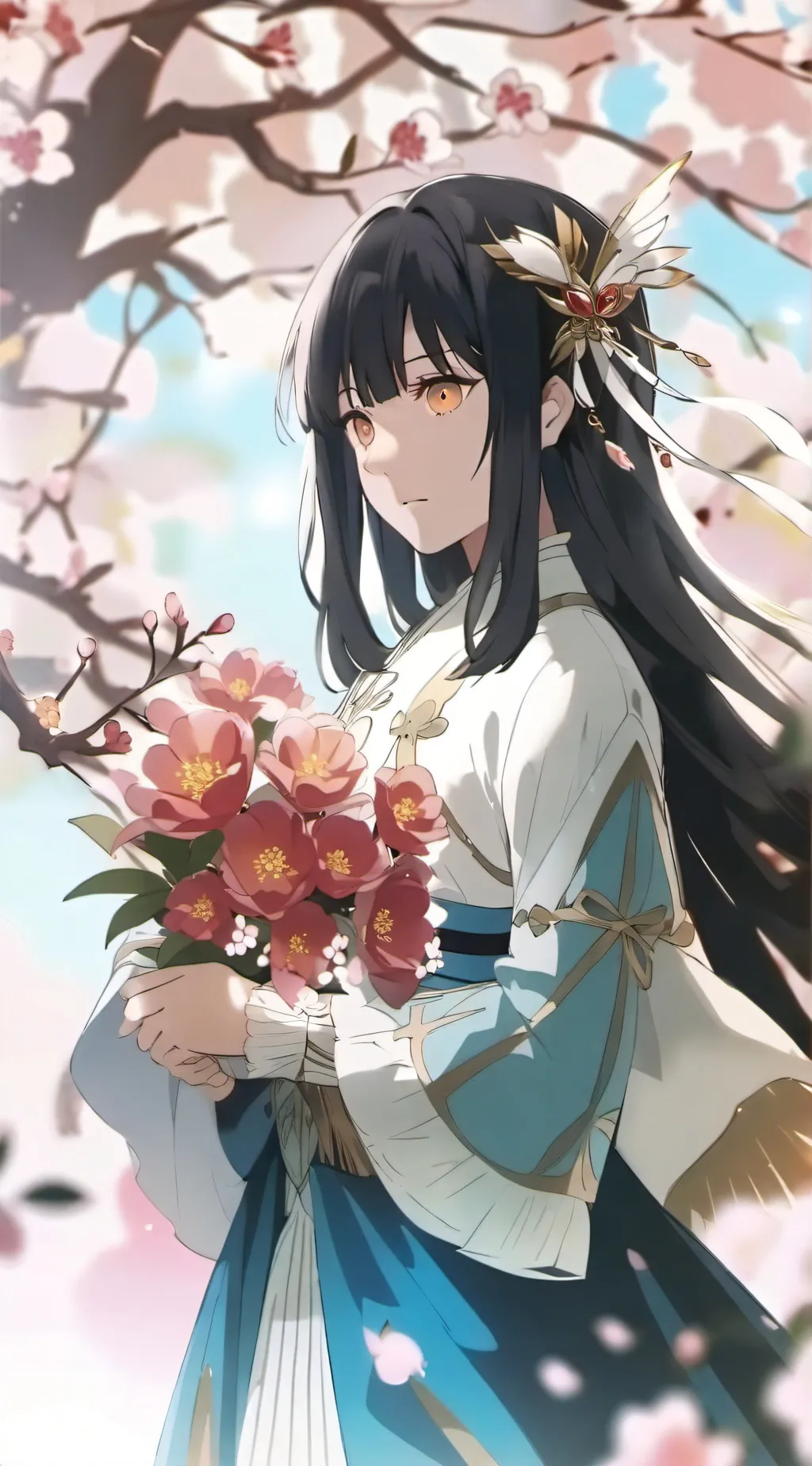 ai character: Hinata  background