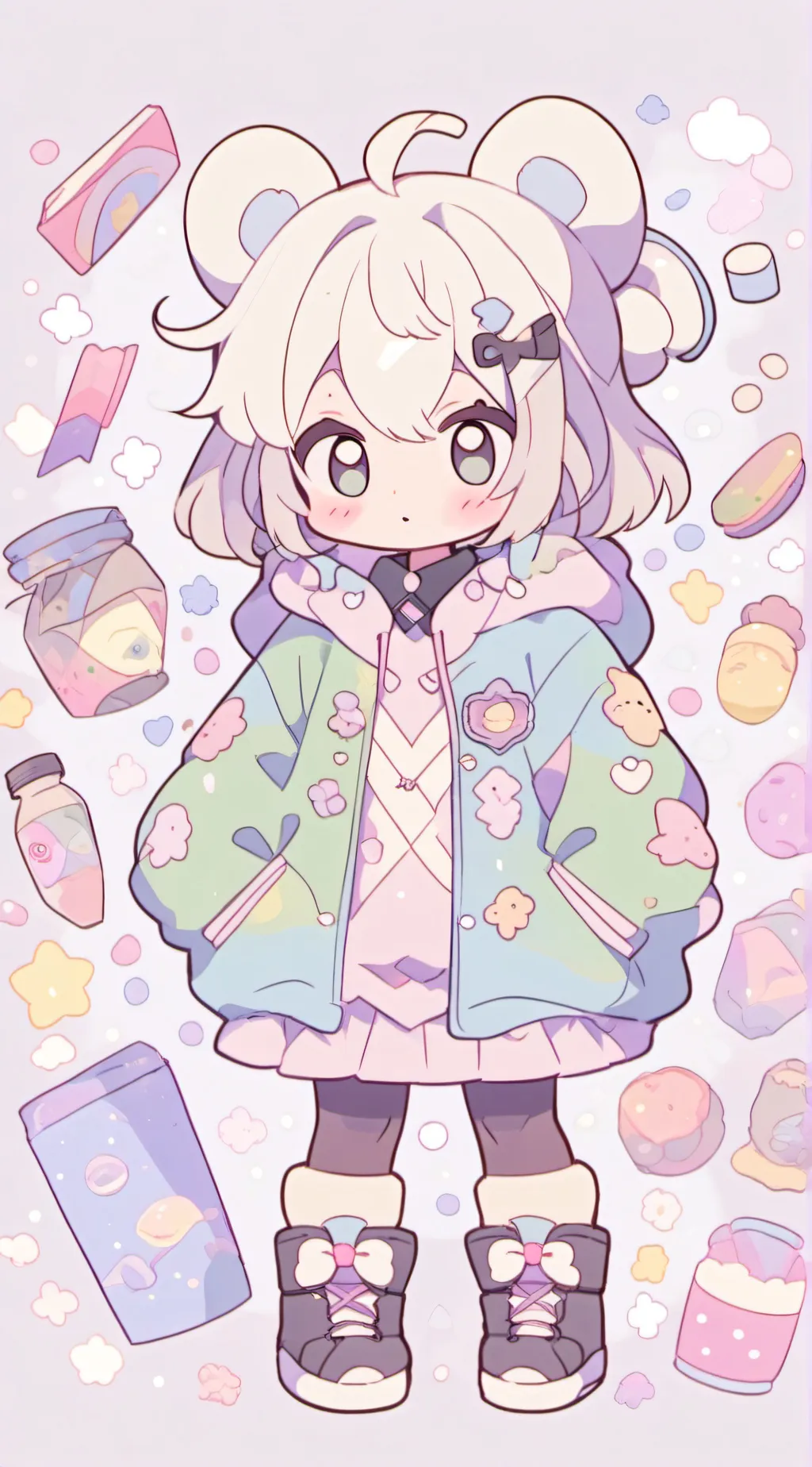 ai character: nika background