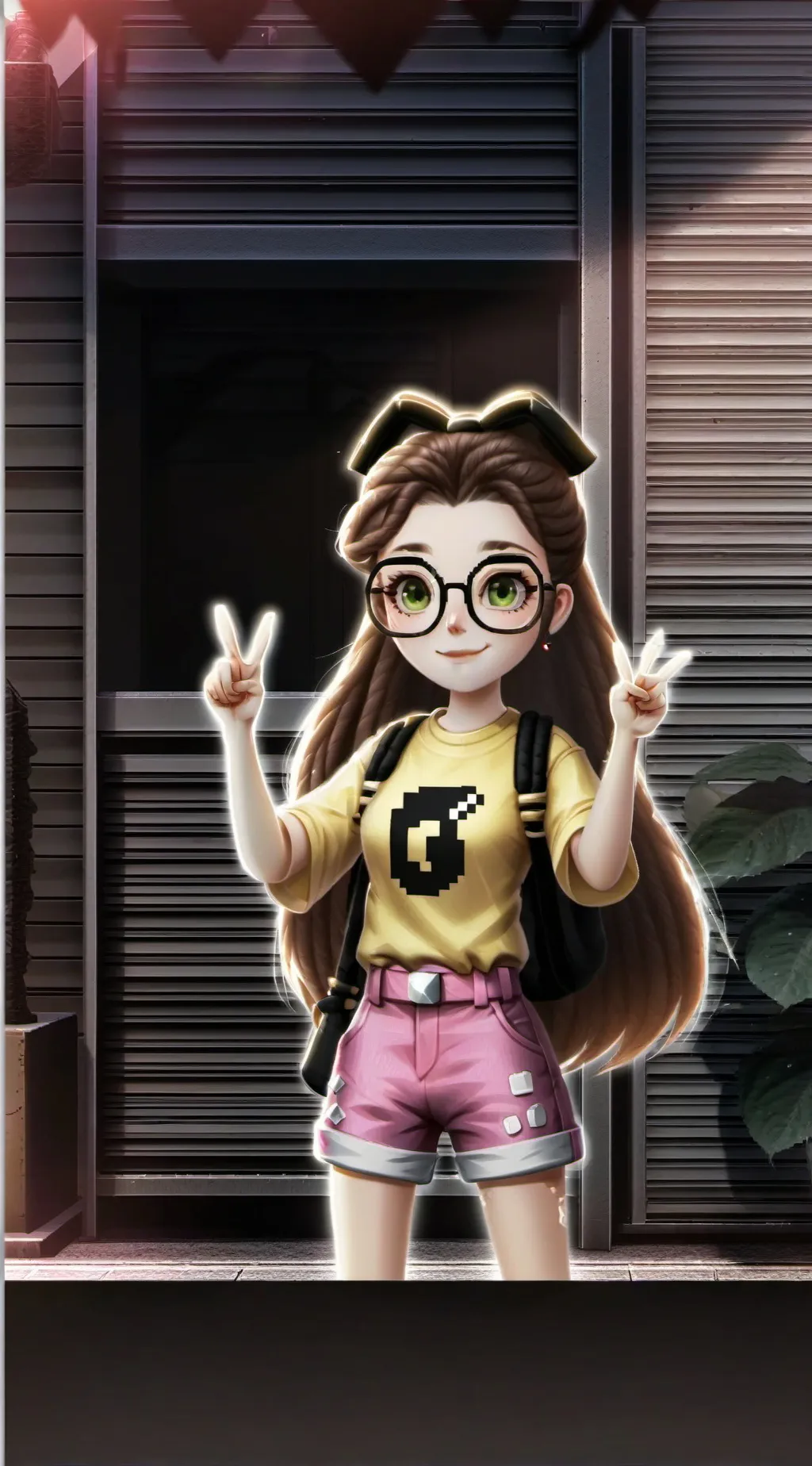 ai character: Emily  background
