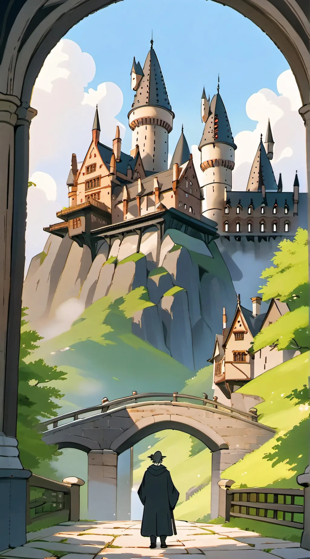 ai character: hogwarts ice spice background