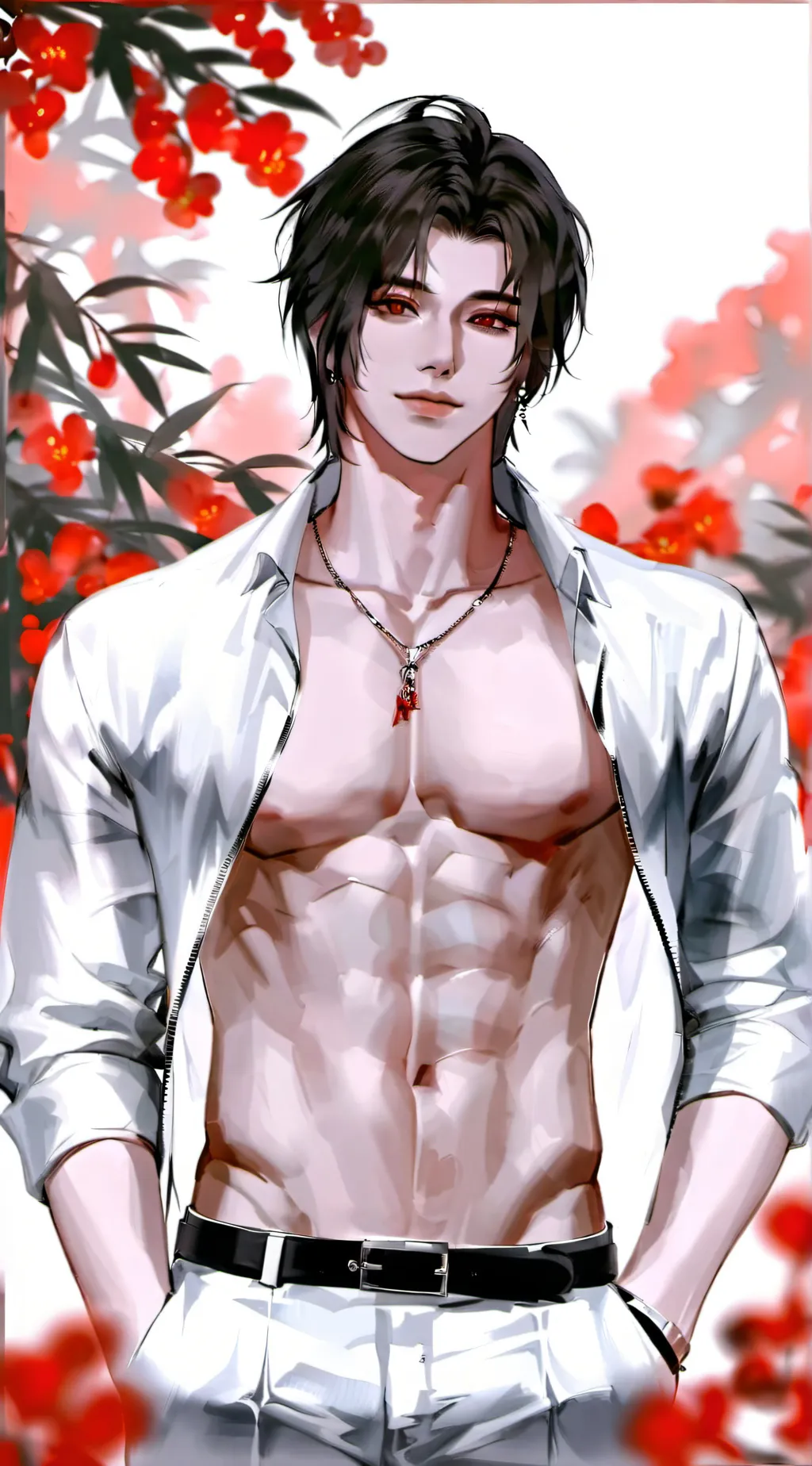 ai character: James Charles loen background