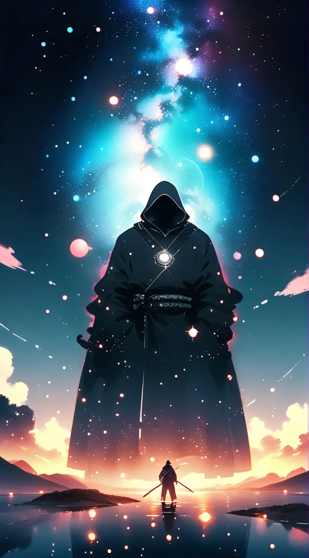 ai character: imposter black background