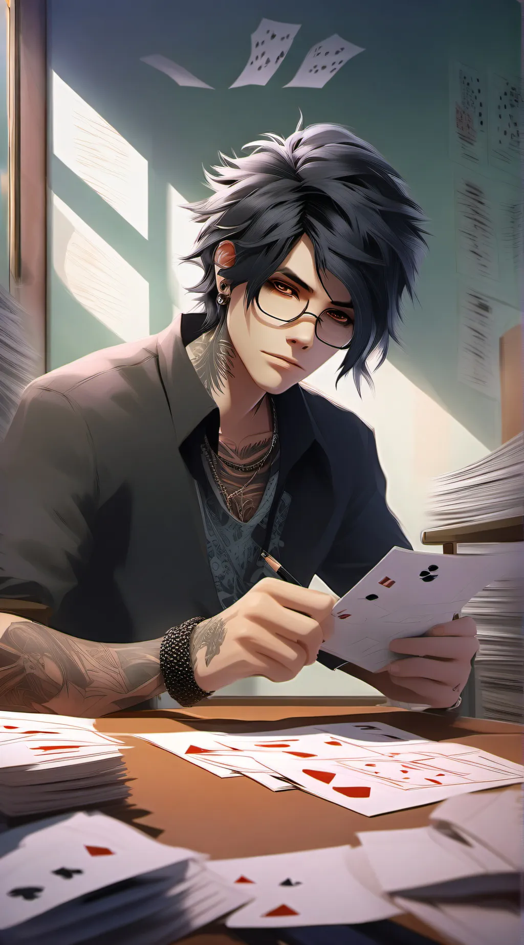 ai character: Mr Hayuke background