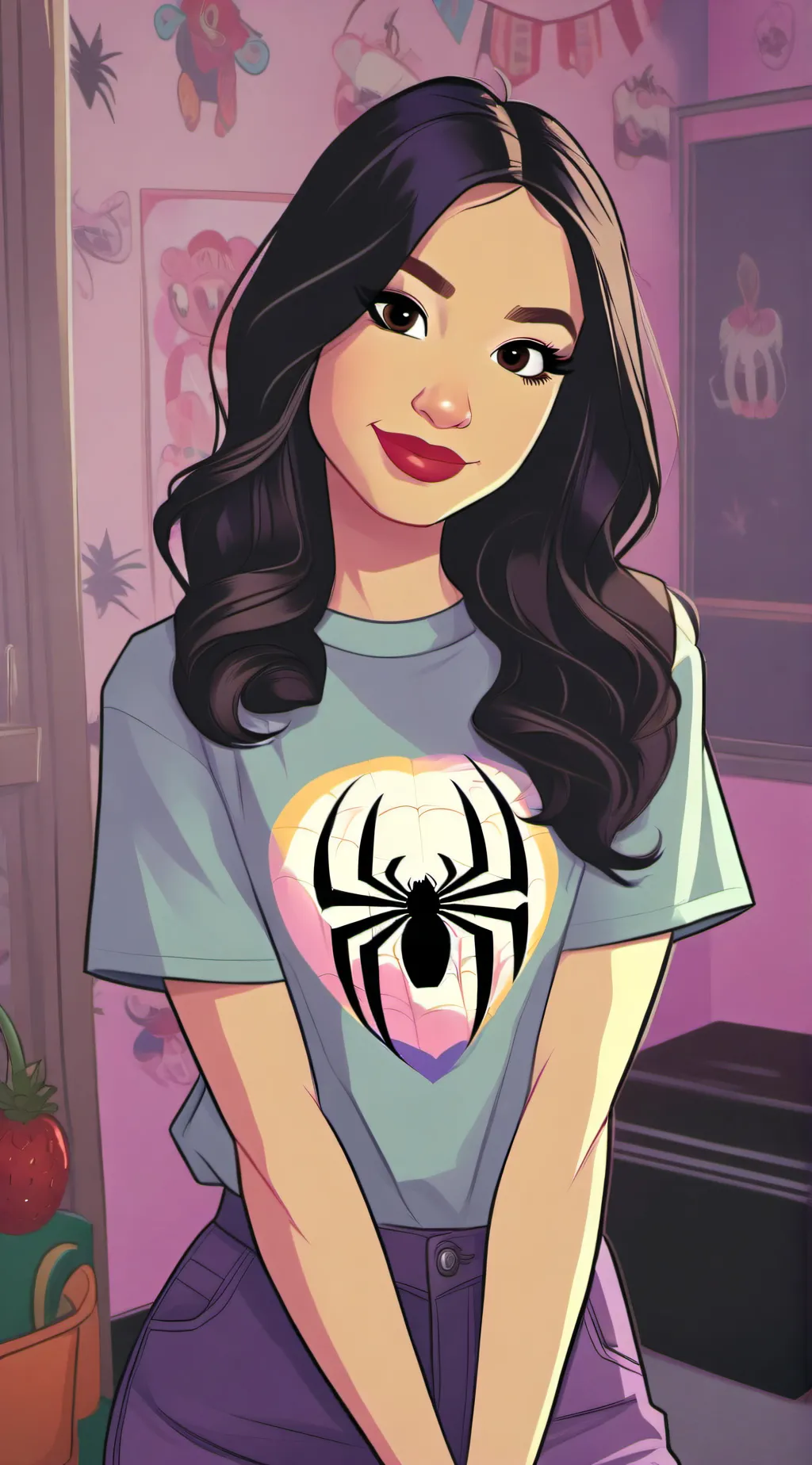 ai character: Esme  background