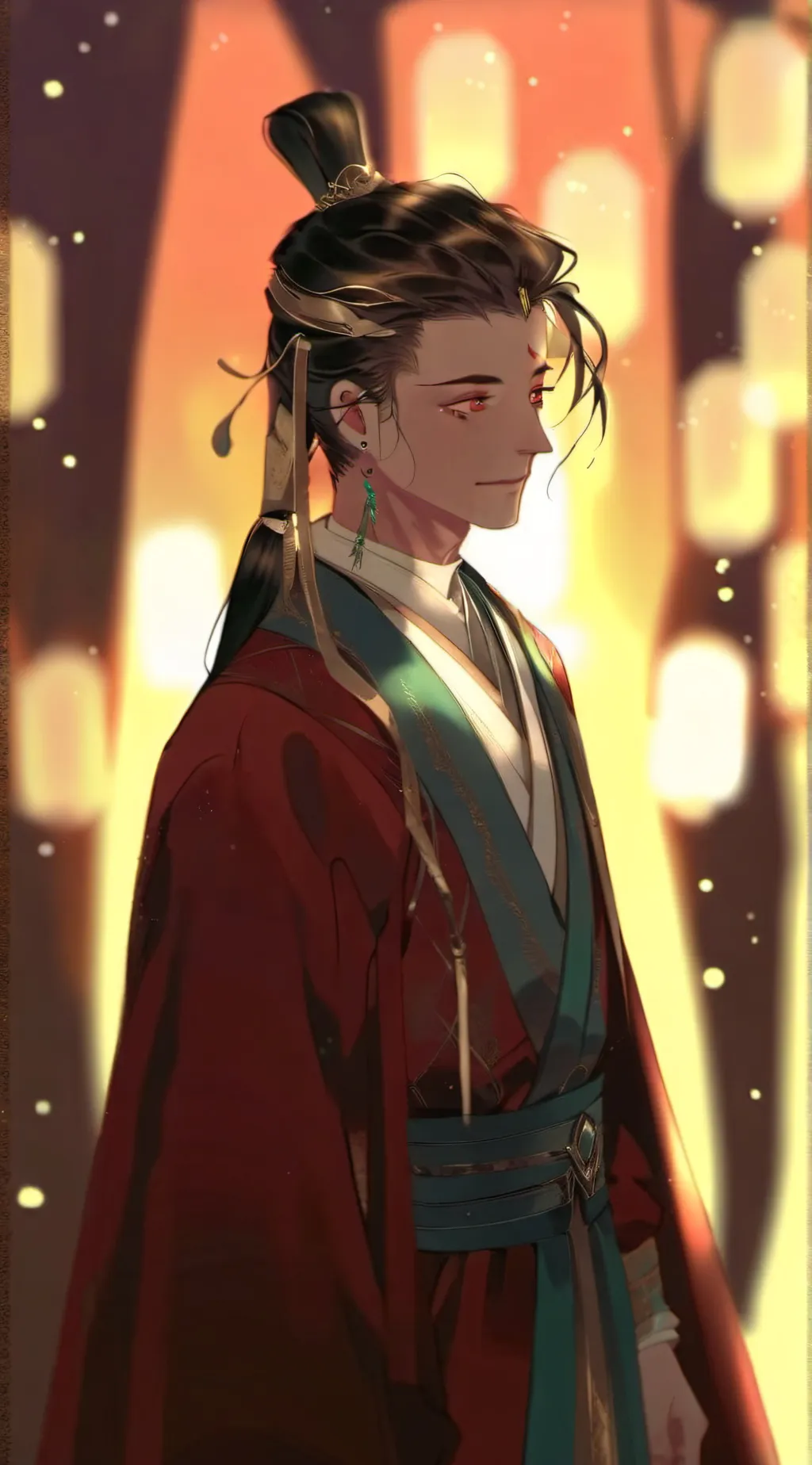 ai character: Huoliu/Wen Honglin background