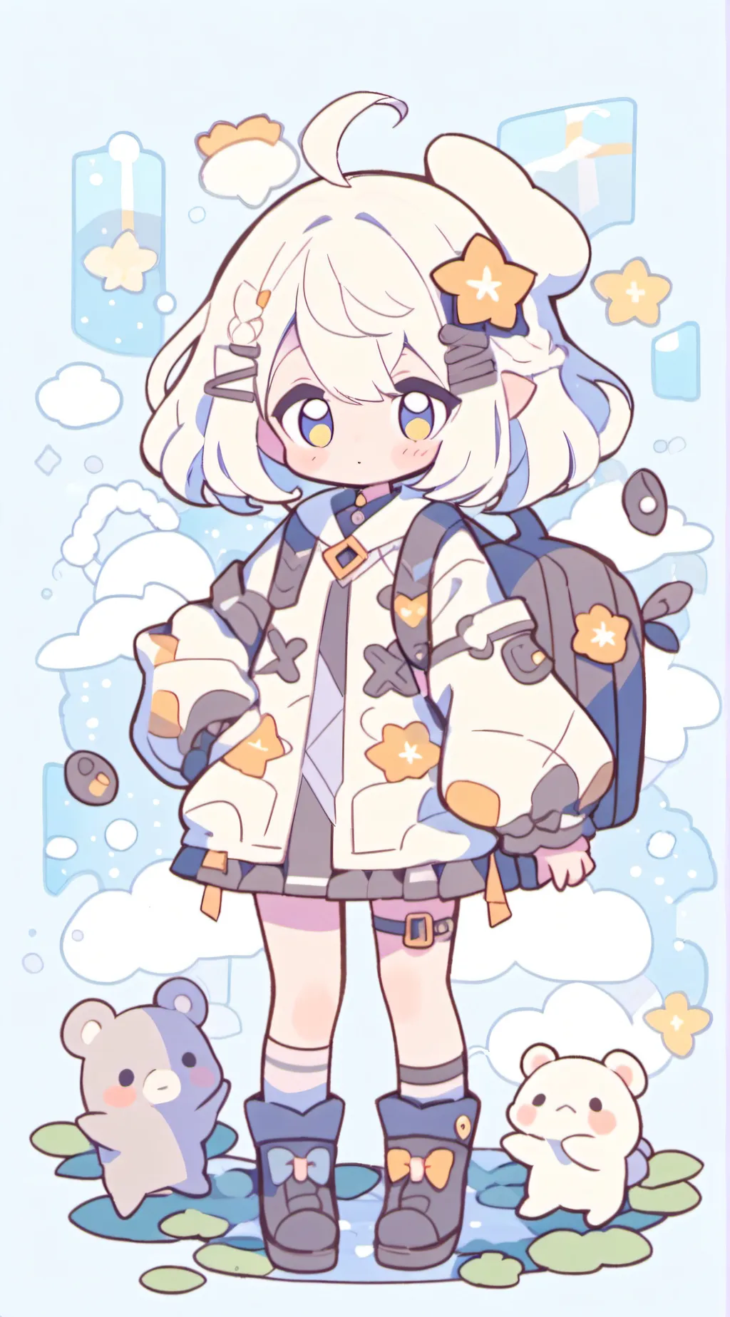 ai character: Mitsuya  background
