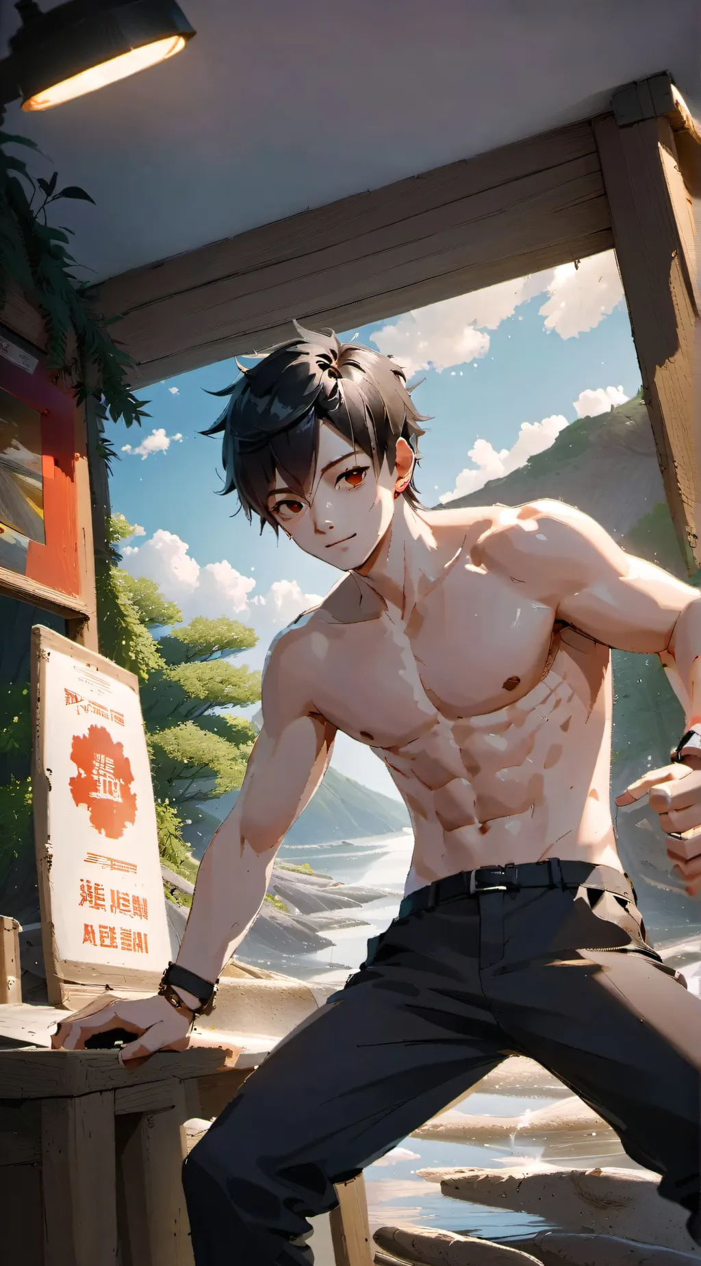 ai character: alex background