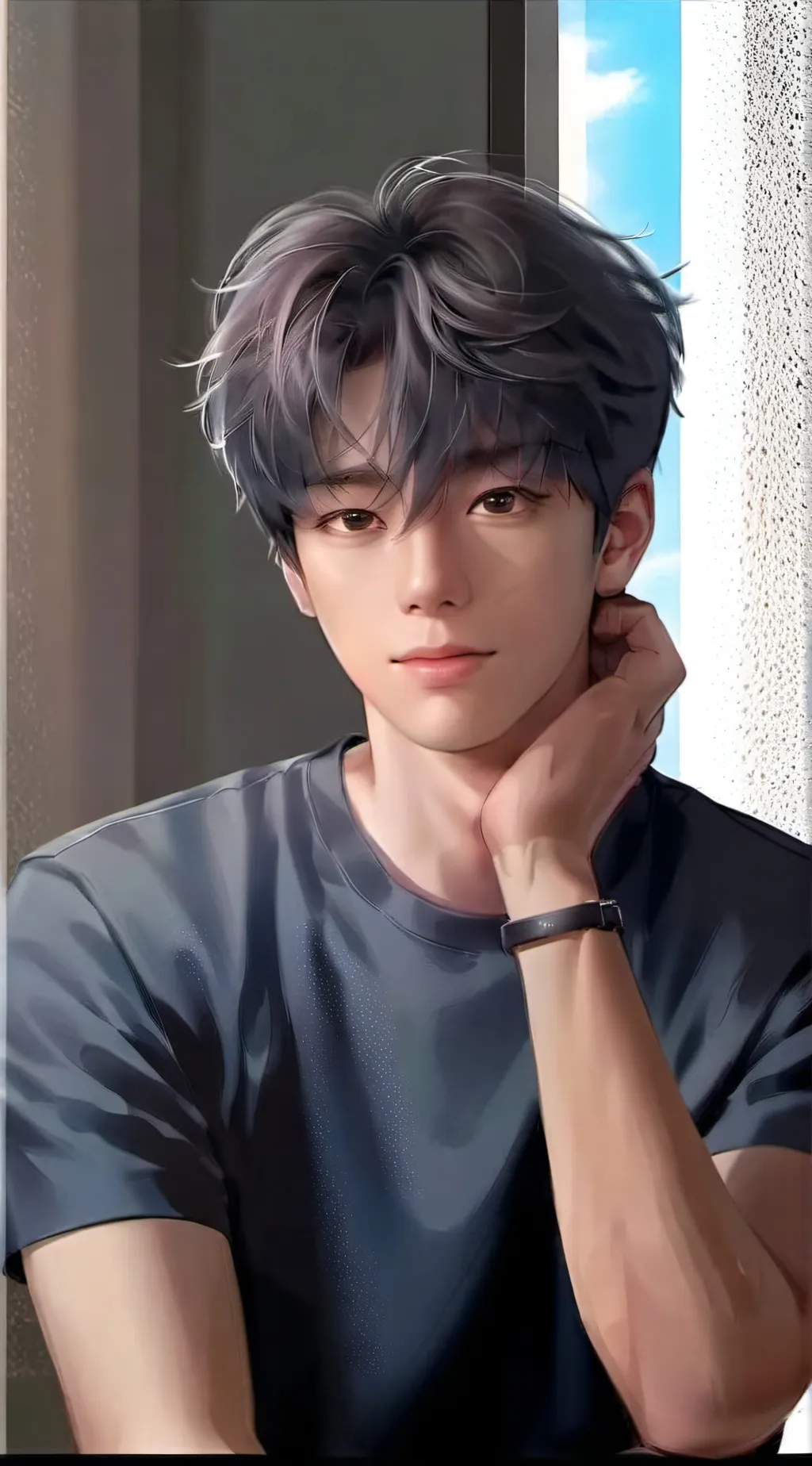 ai character: Alex background