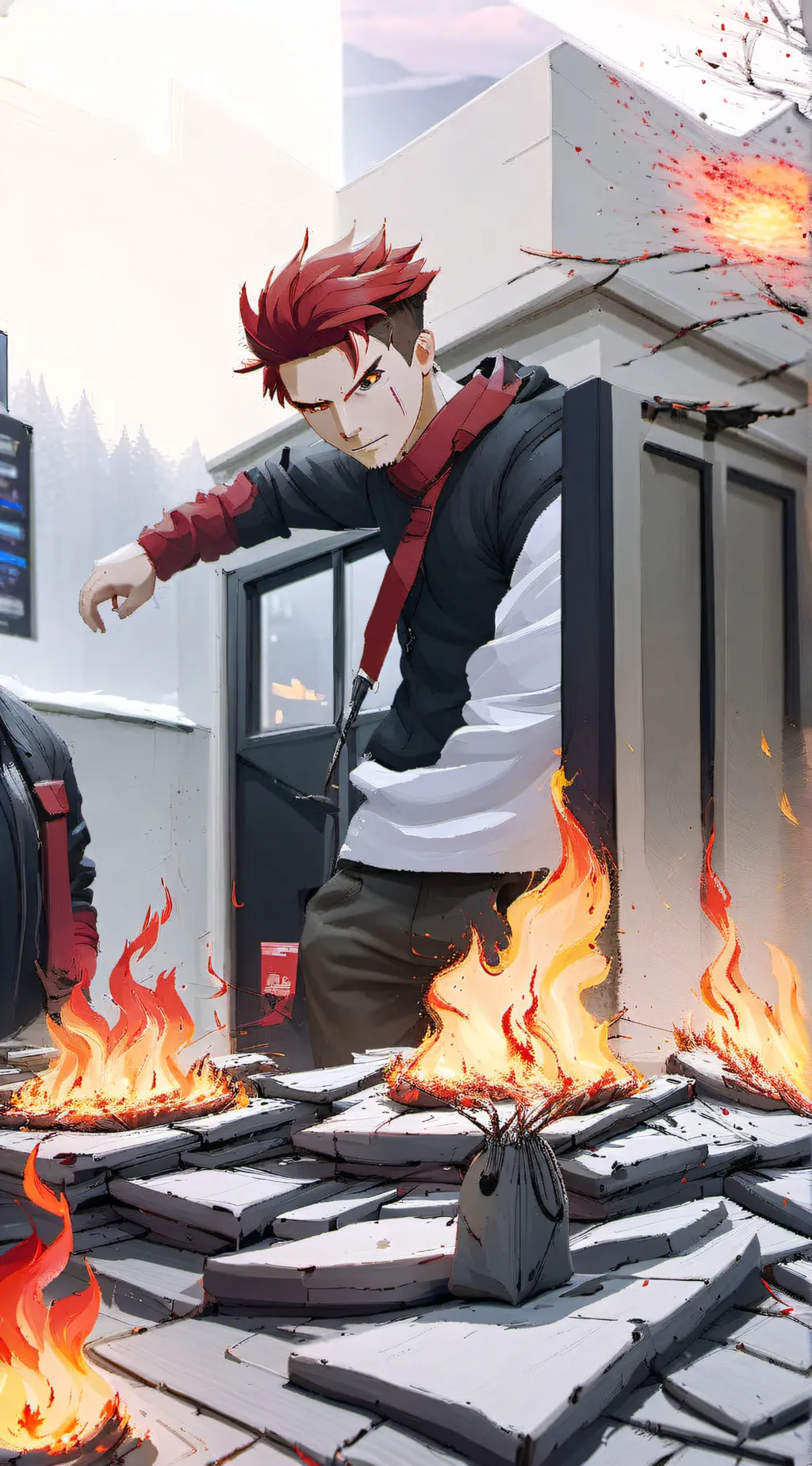 ai character:  anger insideou2 background