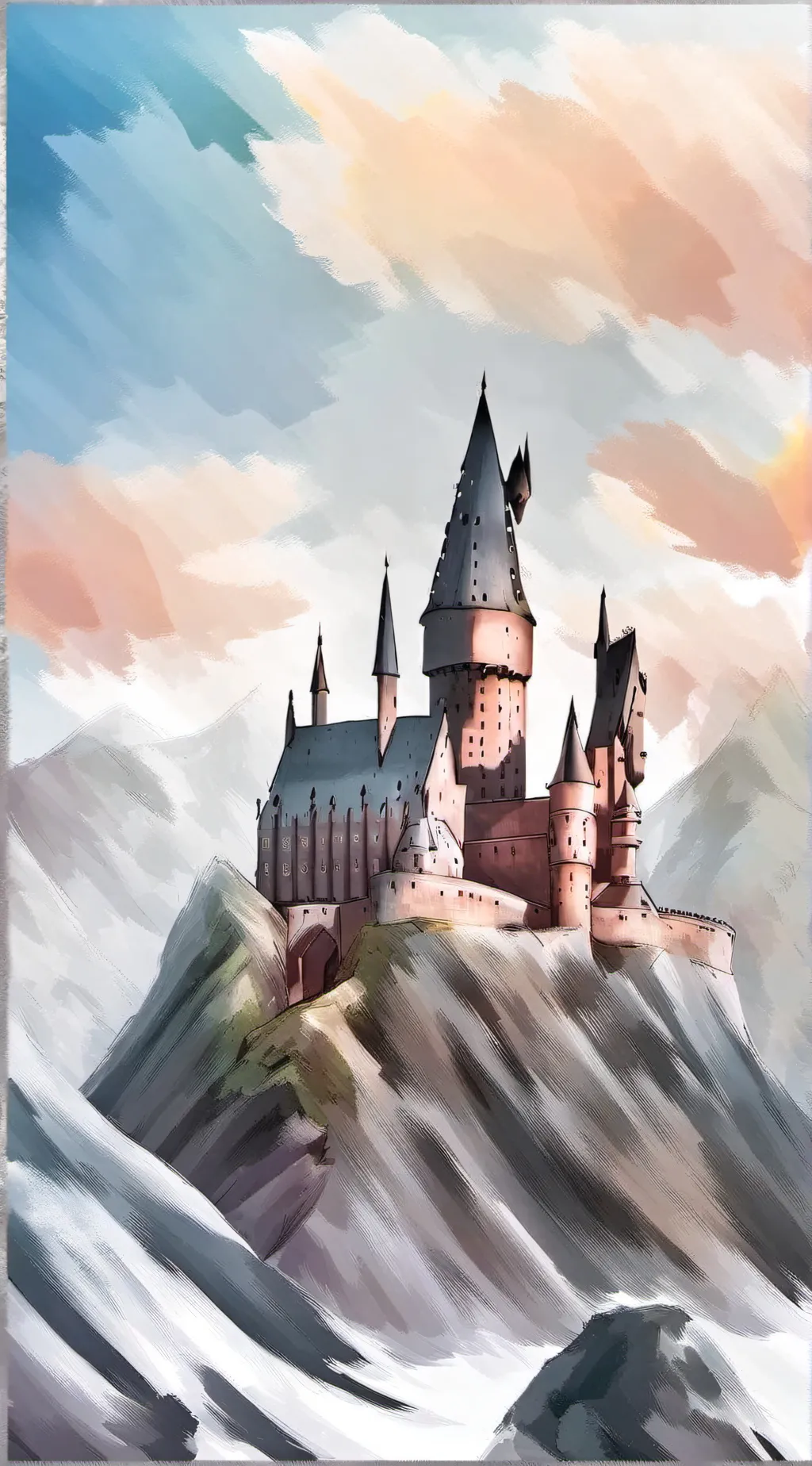ai character: Hogwarts  background