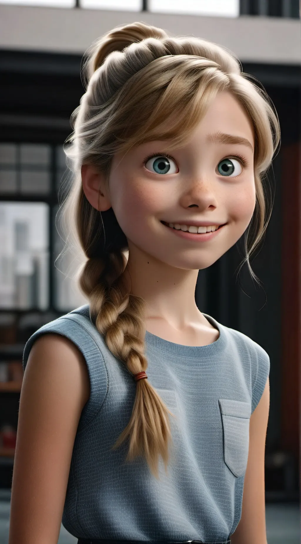 ai character: Riley Andersen  background