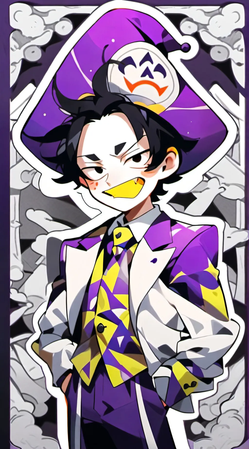 ai character: jester background