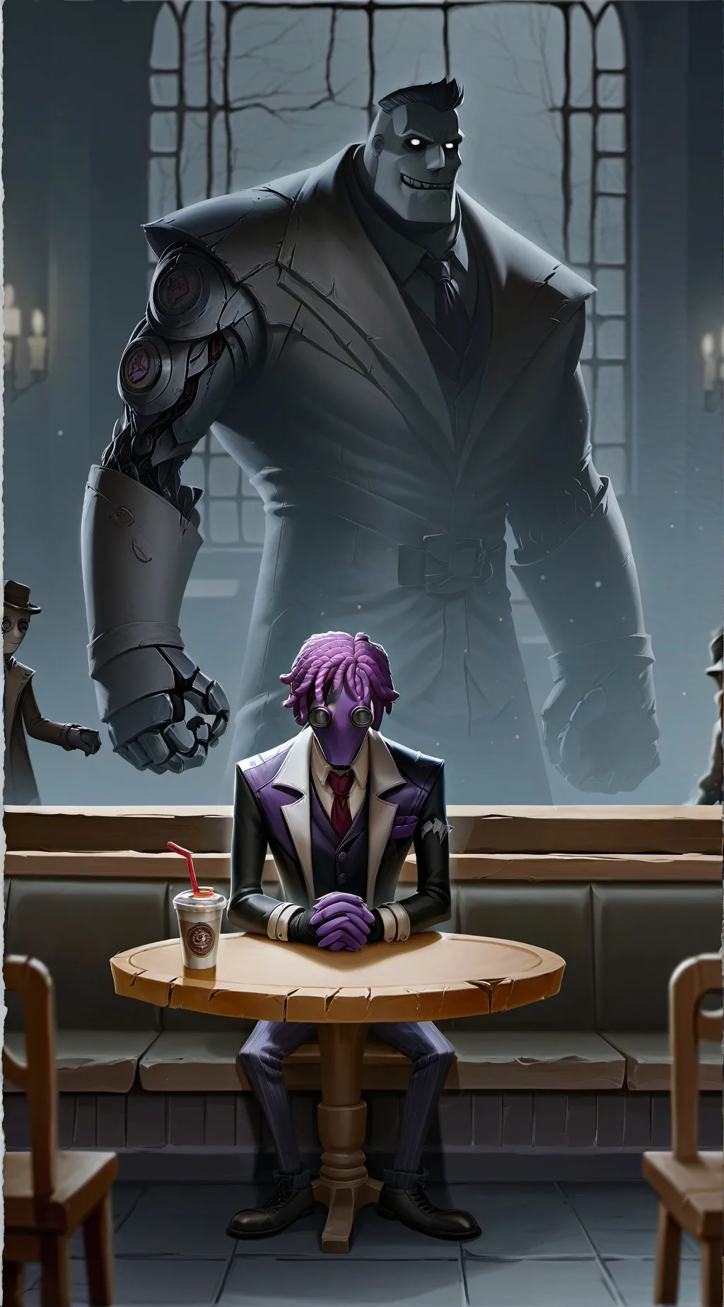 ai character: fnaf oc #1 background