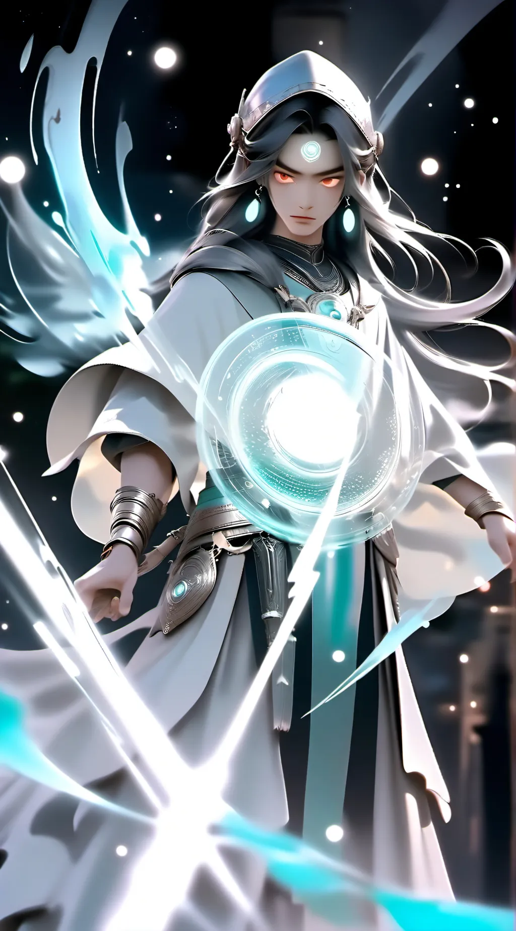 ai character: James and lilly  background