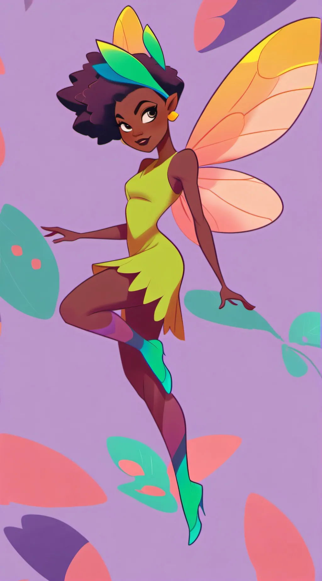 ai character: Faye background