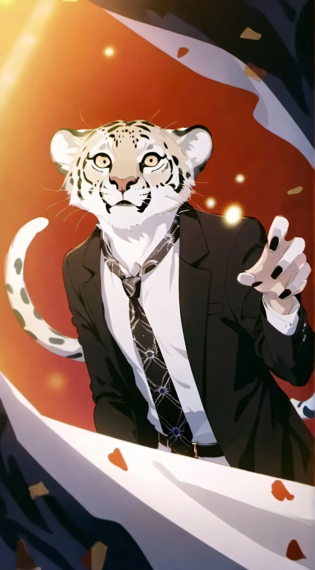 ai character: Cheetah background