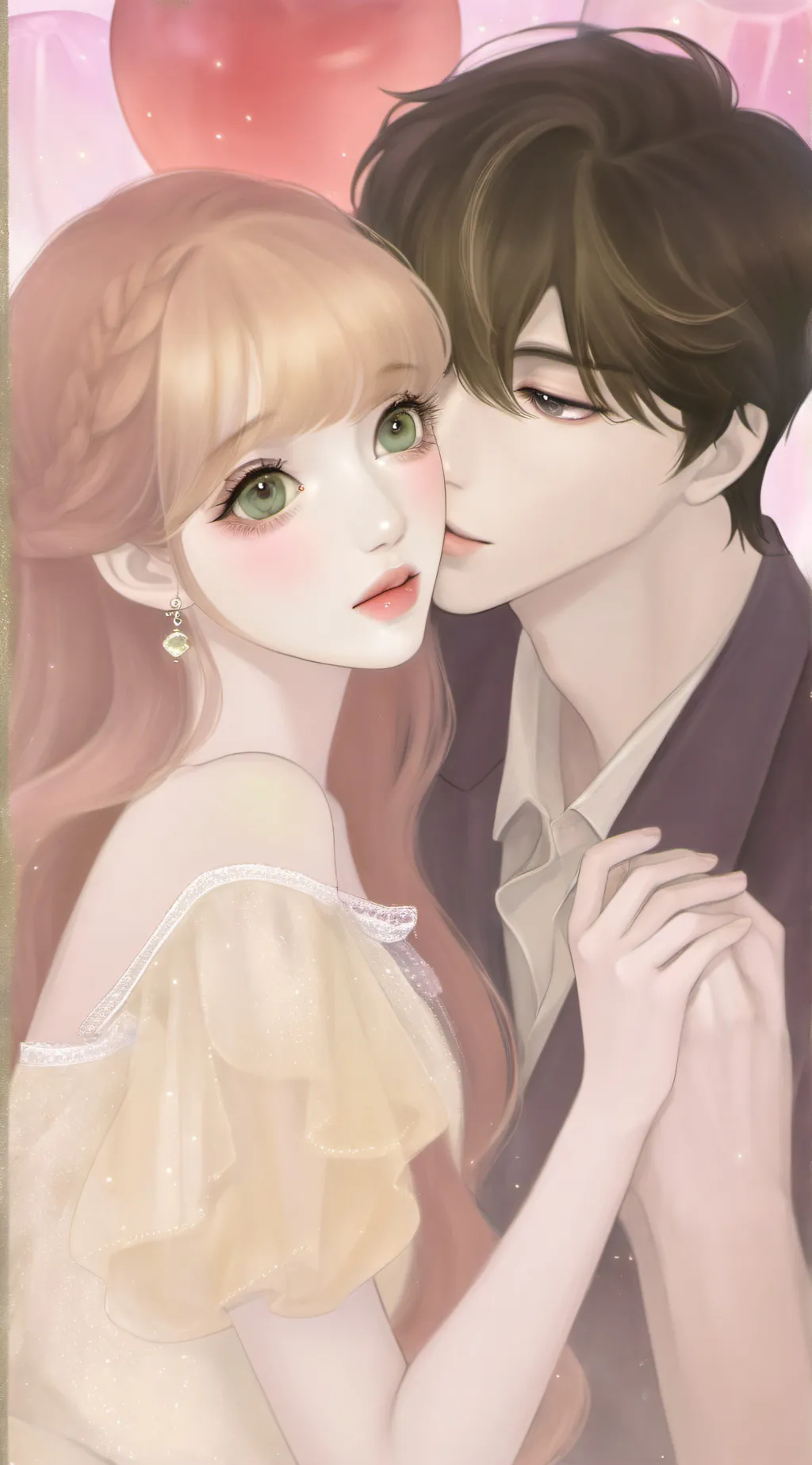 ai character: bf and gf background