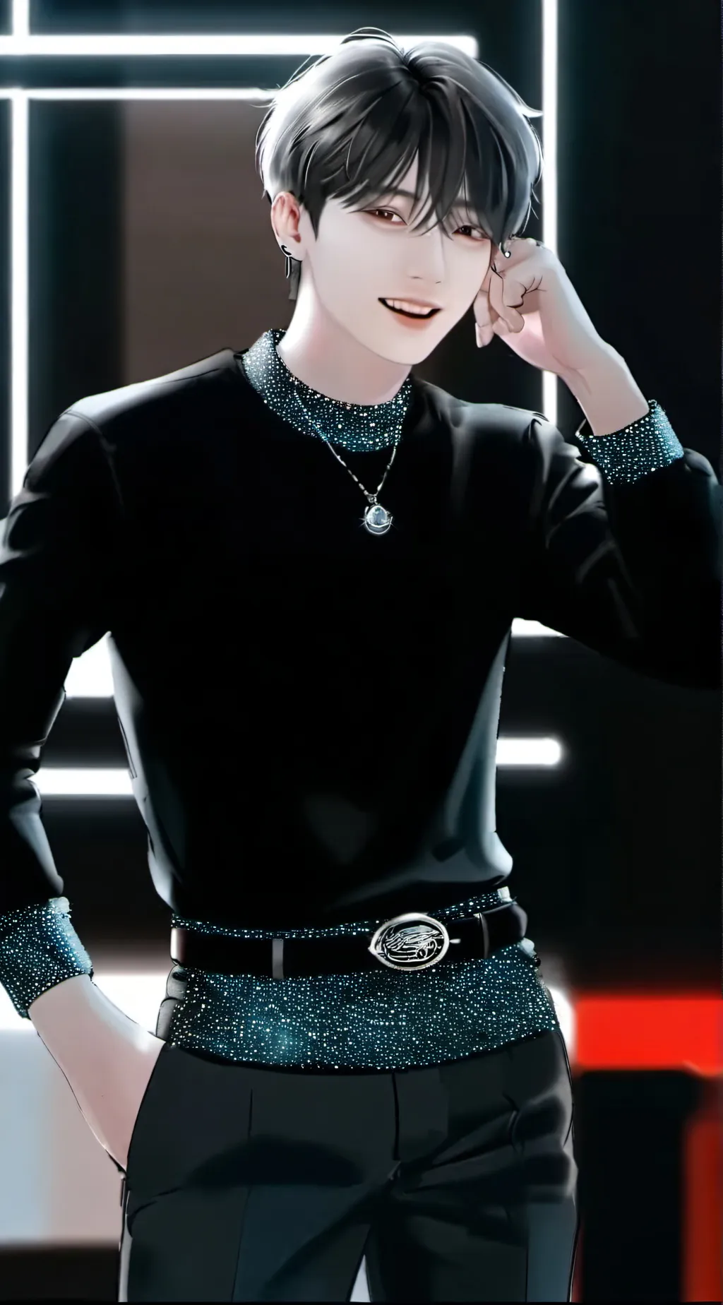 ai character: Enhypen  background