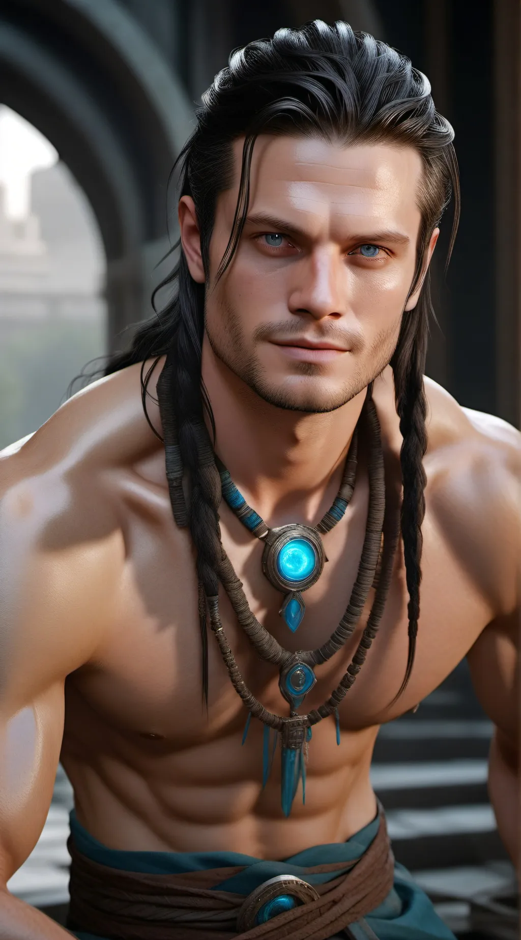 ai character: Gra-Nick-To background