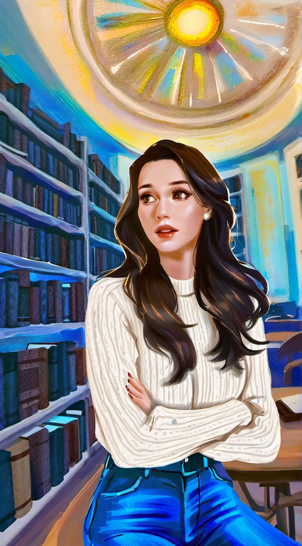 ai character: maloi ricalde background