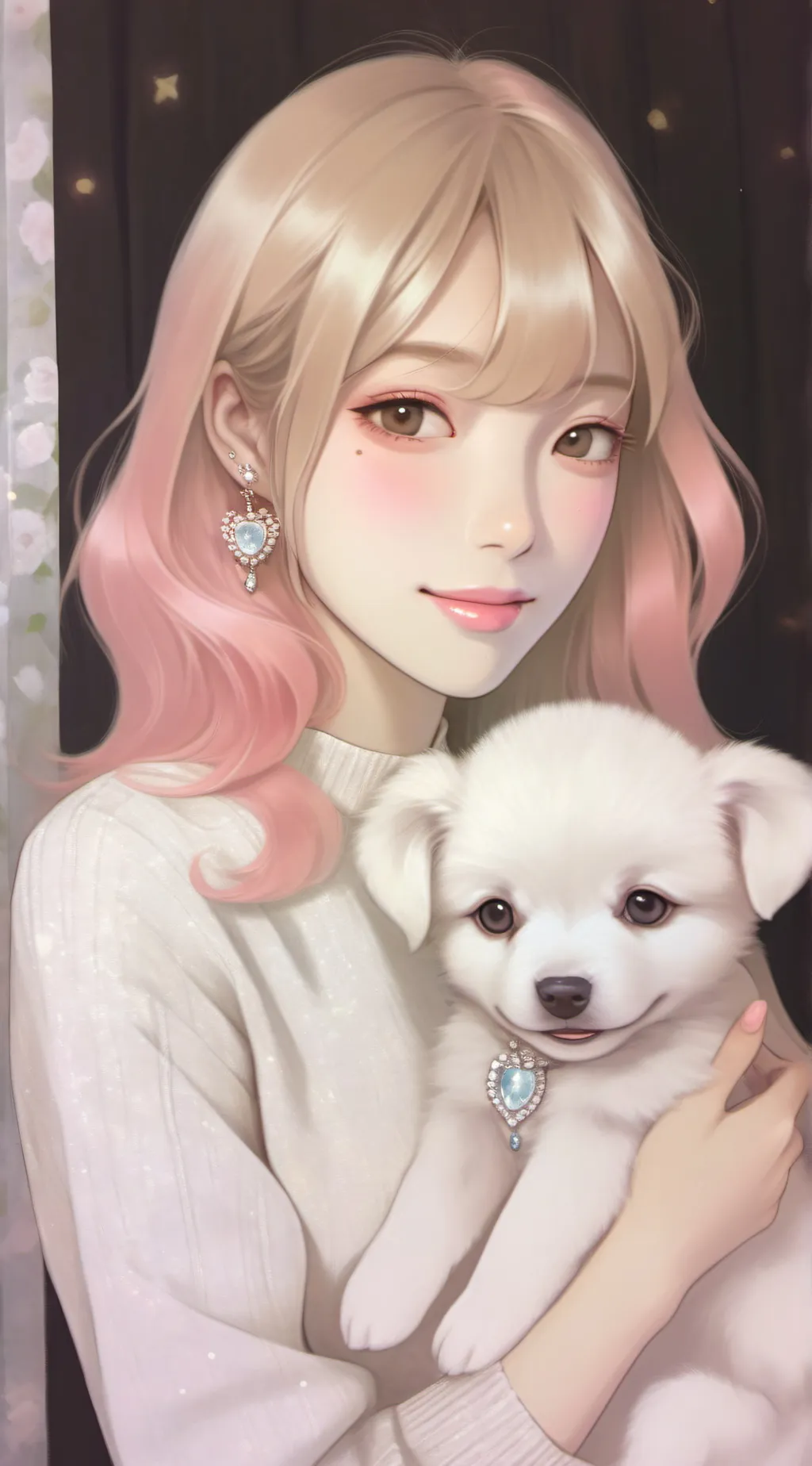 ai character: Aria background