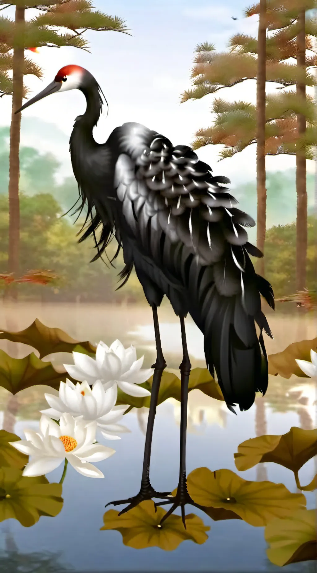ai character: ho background