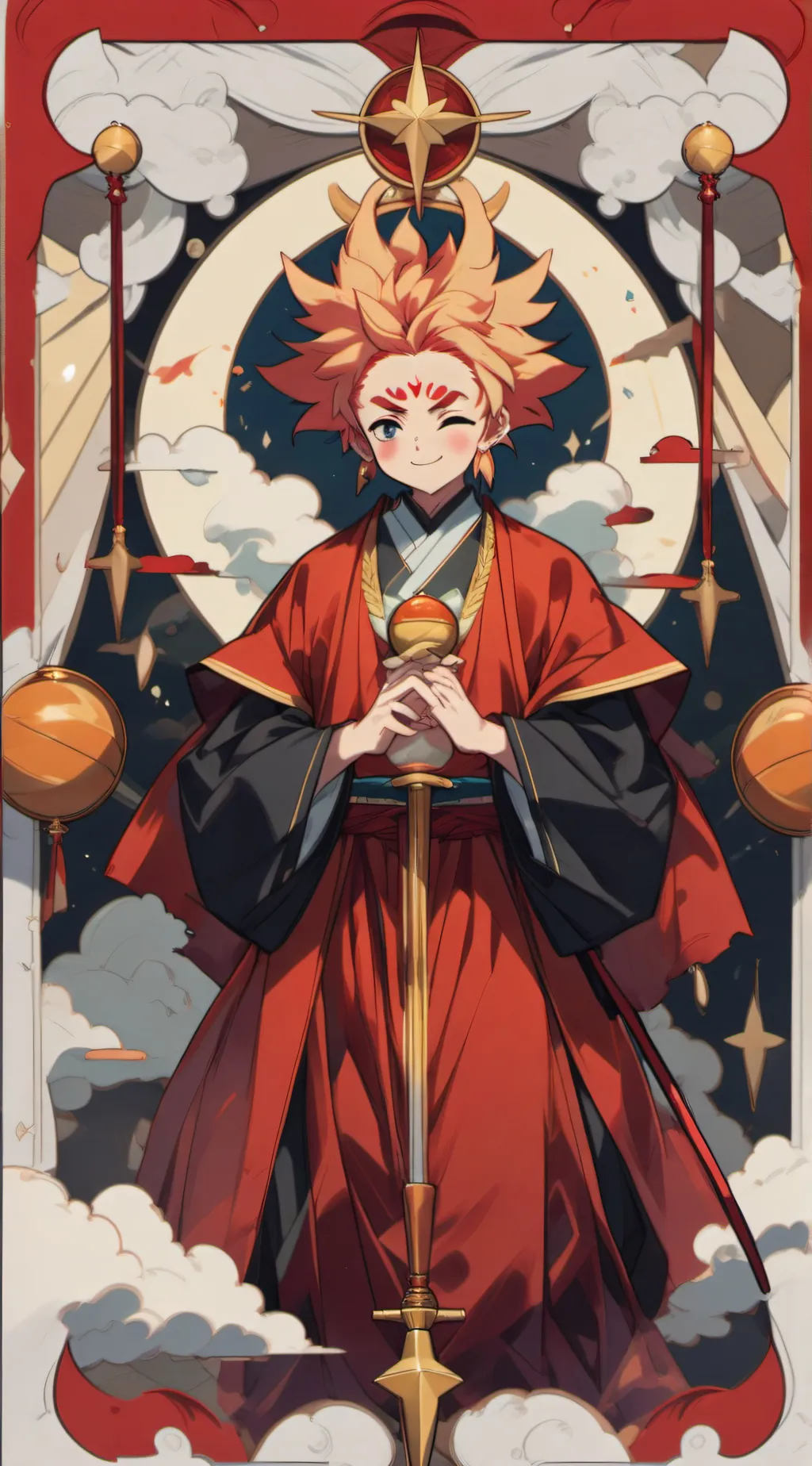ai character: Rangoku background