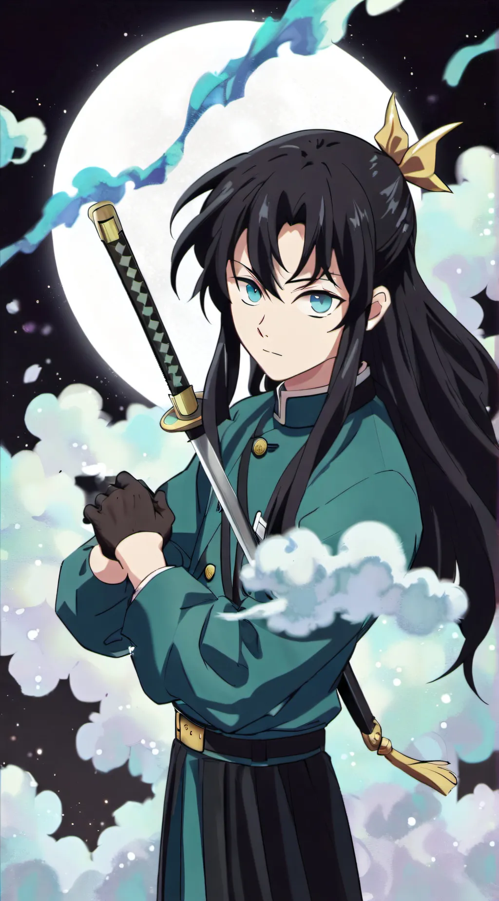 ai character: ♡Muichiro♡ background