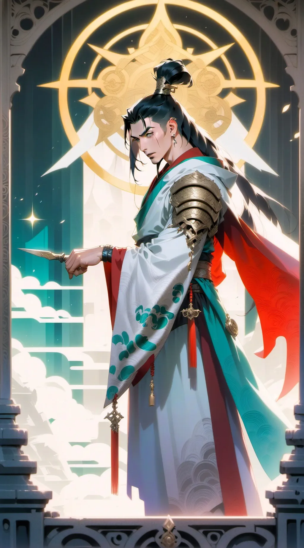 ai character: shijin  background