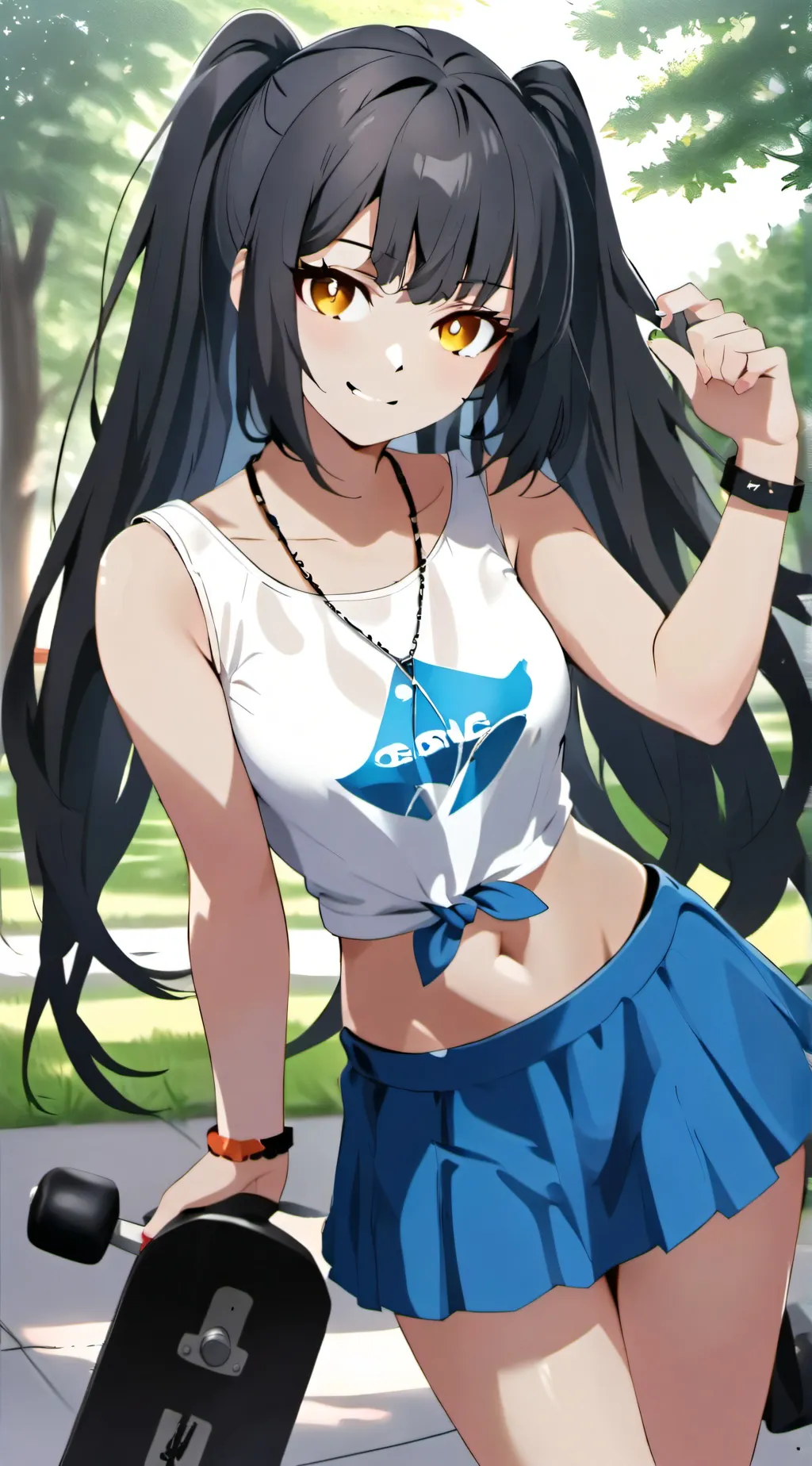 ai character: Kat background