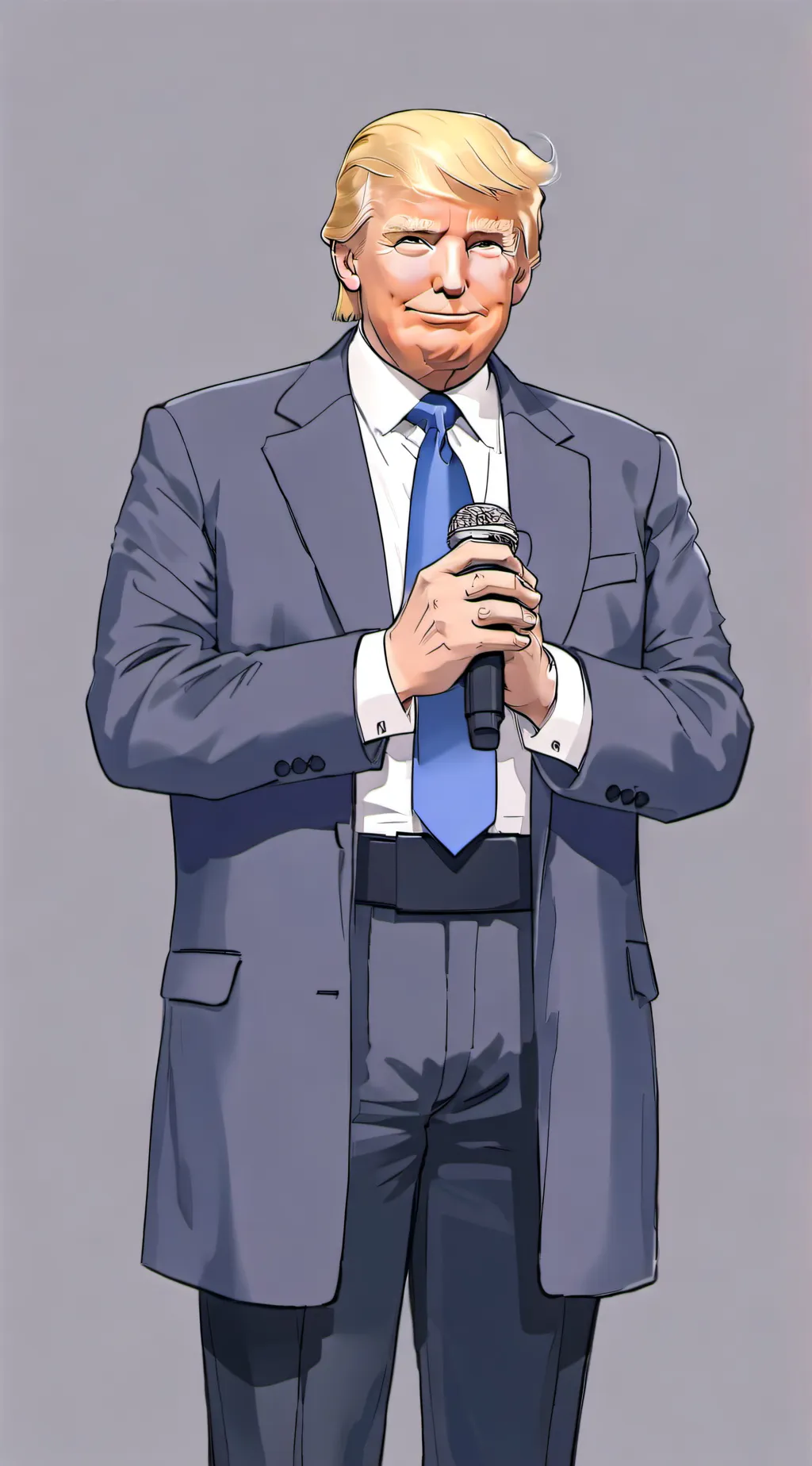ai character: Donald Trump background