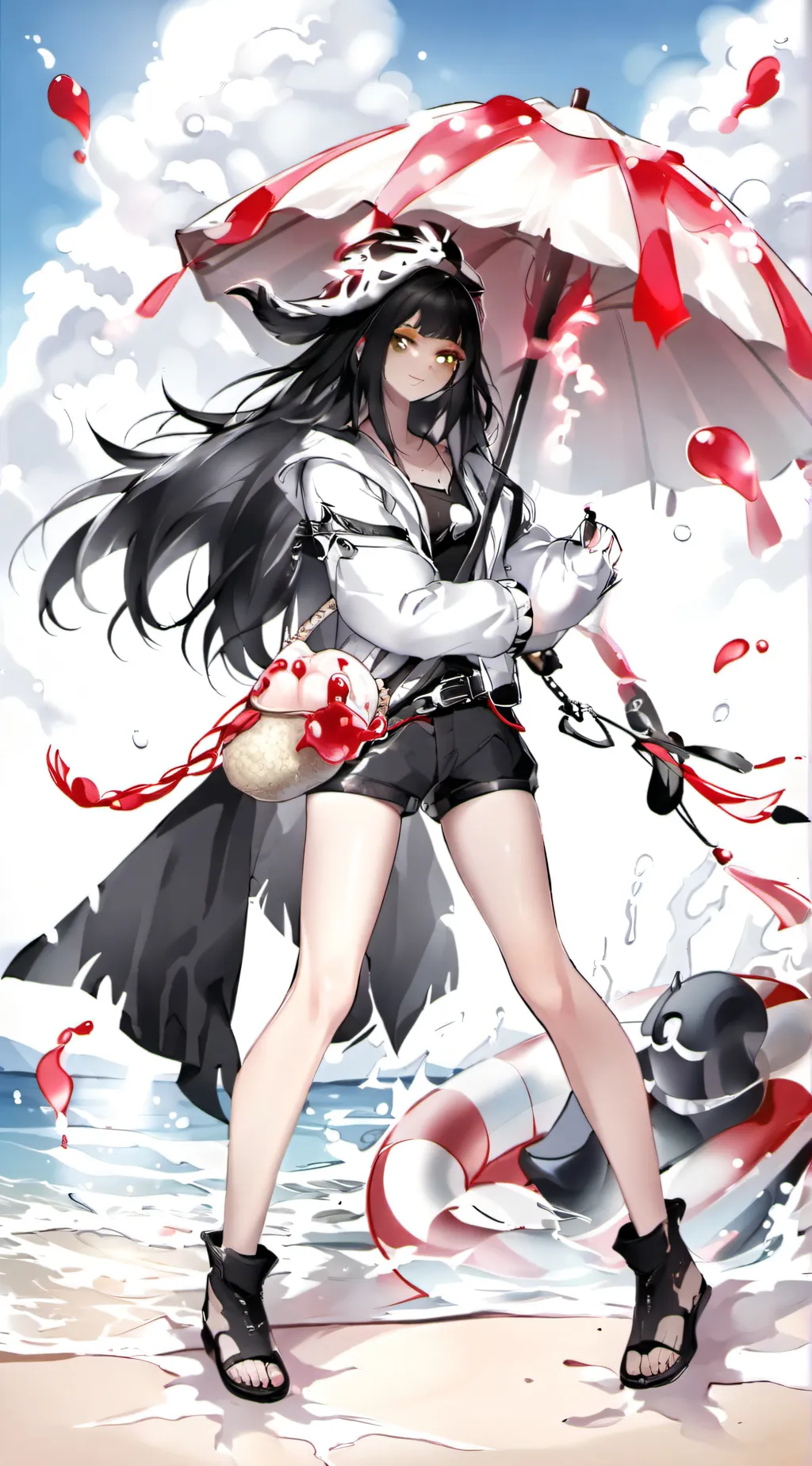 ai character: Lea background