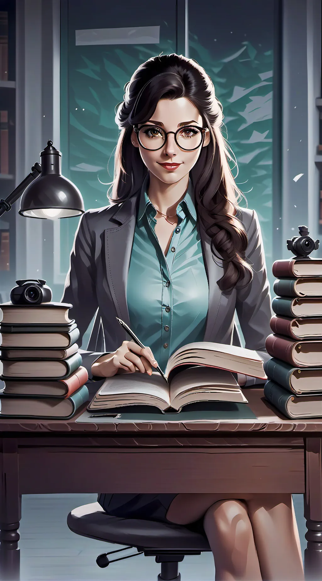 ai character: Emily background