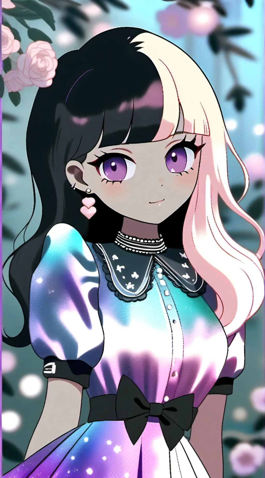 ai character: Melanie Martinez!  background
