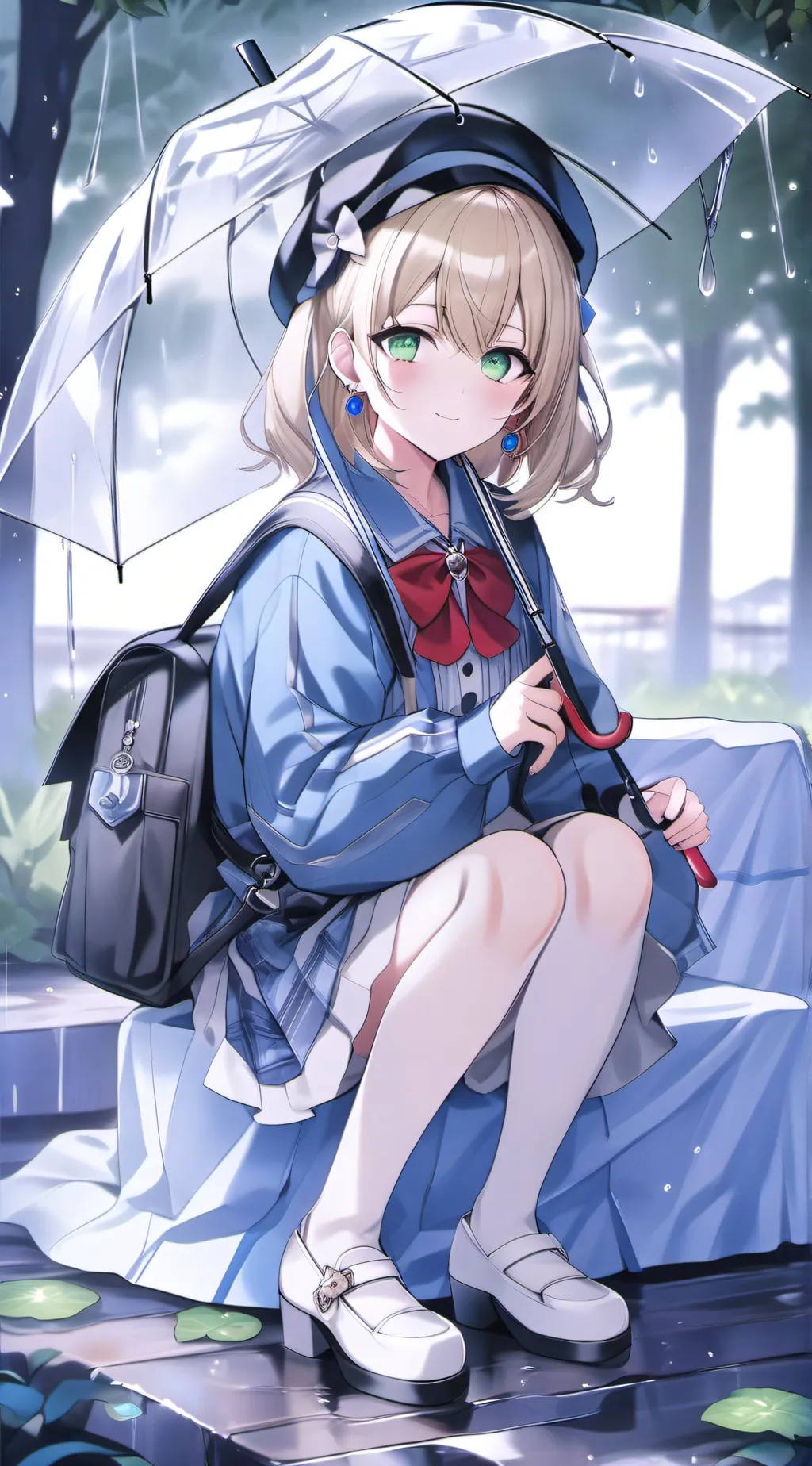 ai character: Serena background