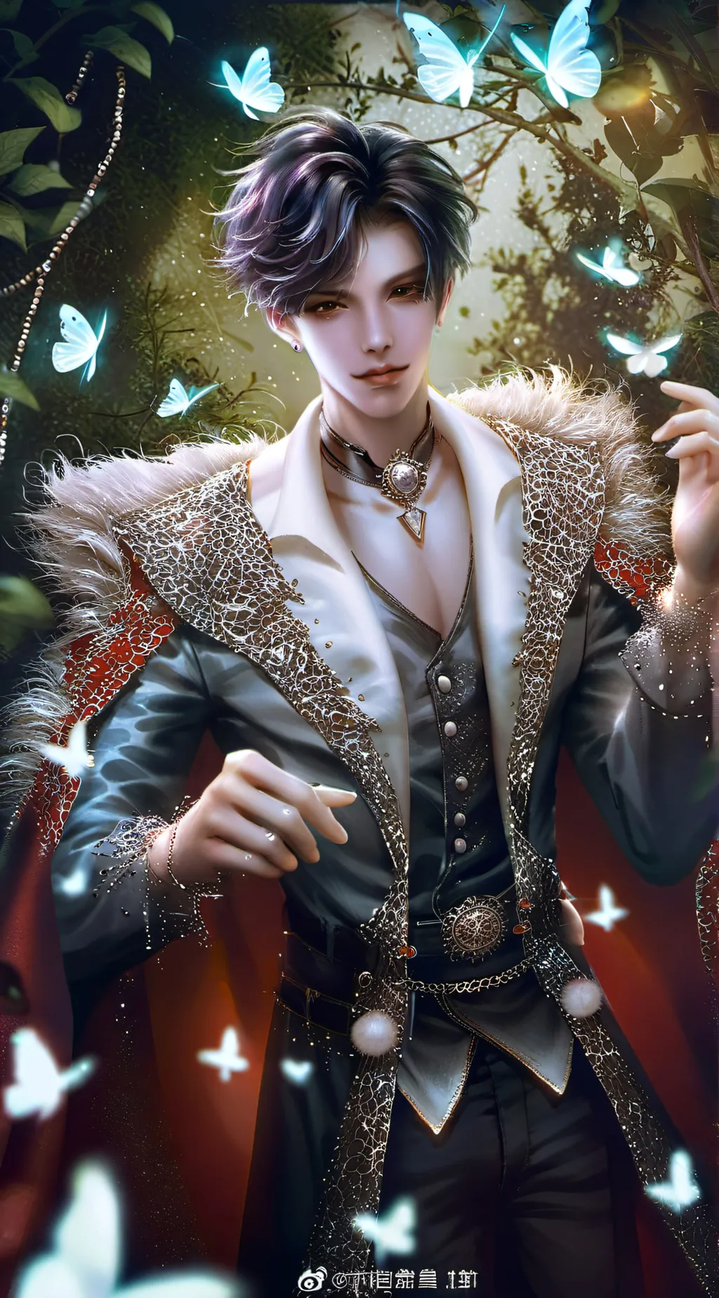 ai character: Valentino (Human) background