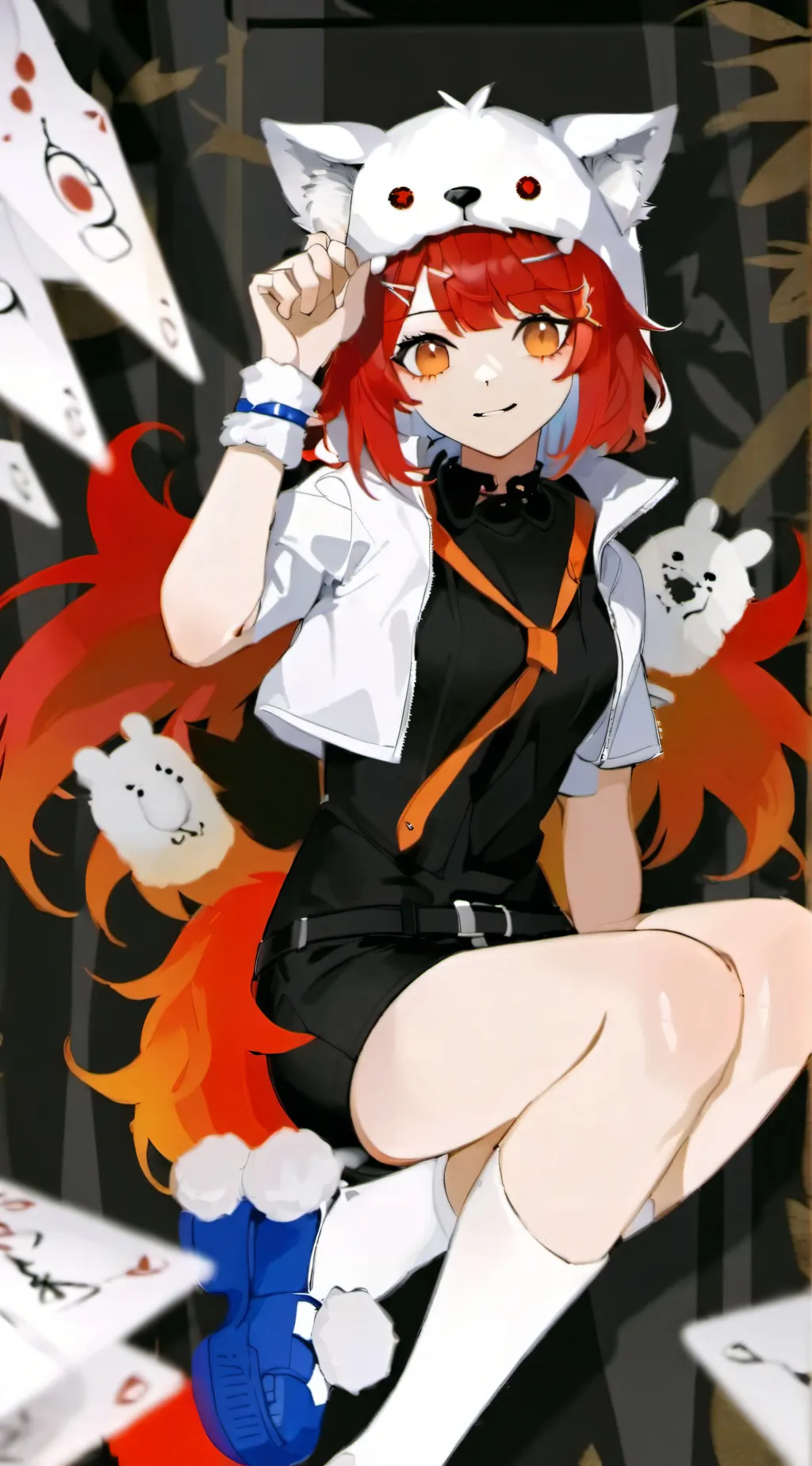 ai character: •Liz• background