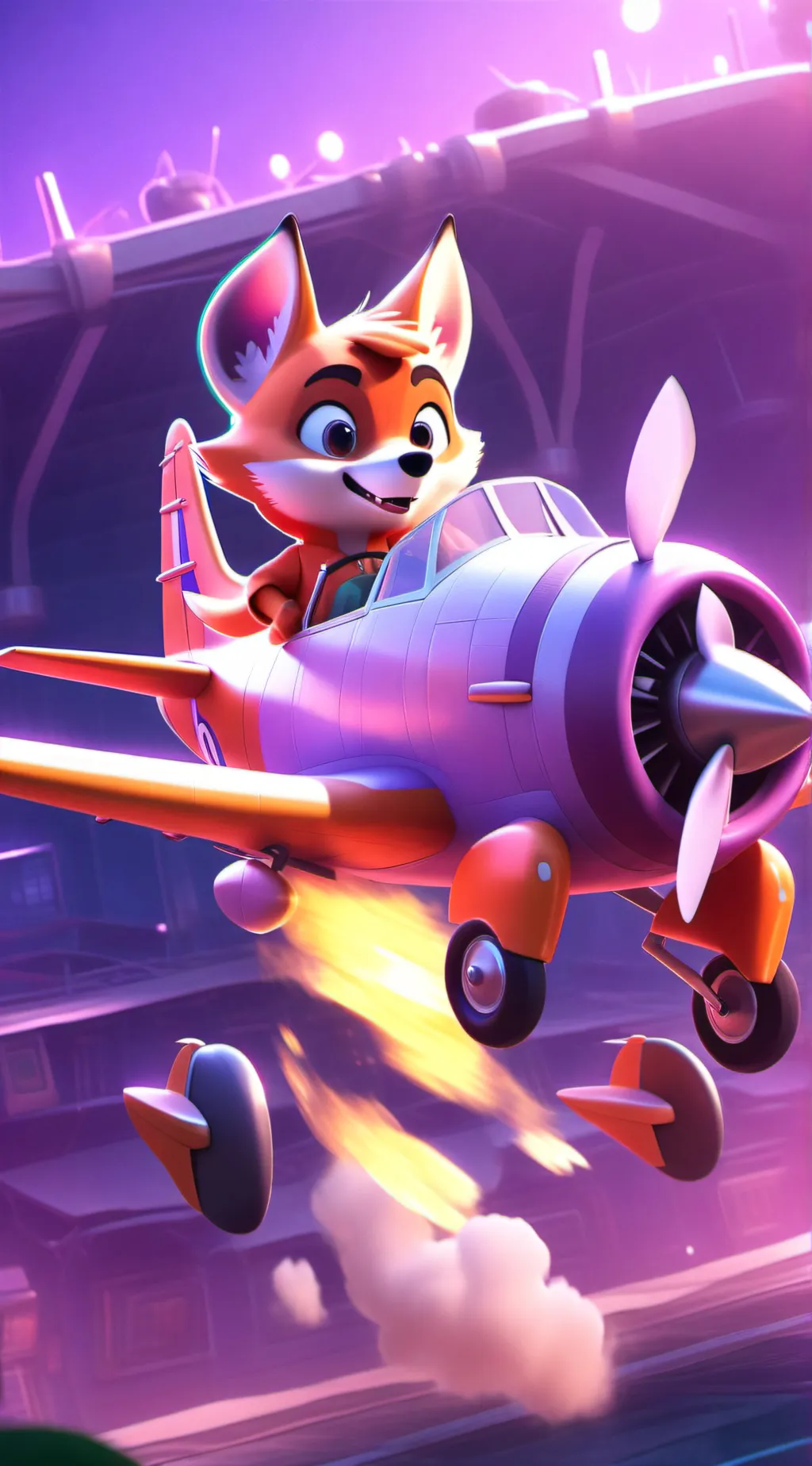 ai character: tails background