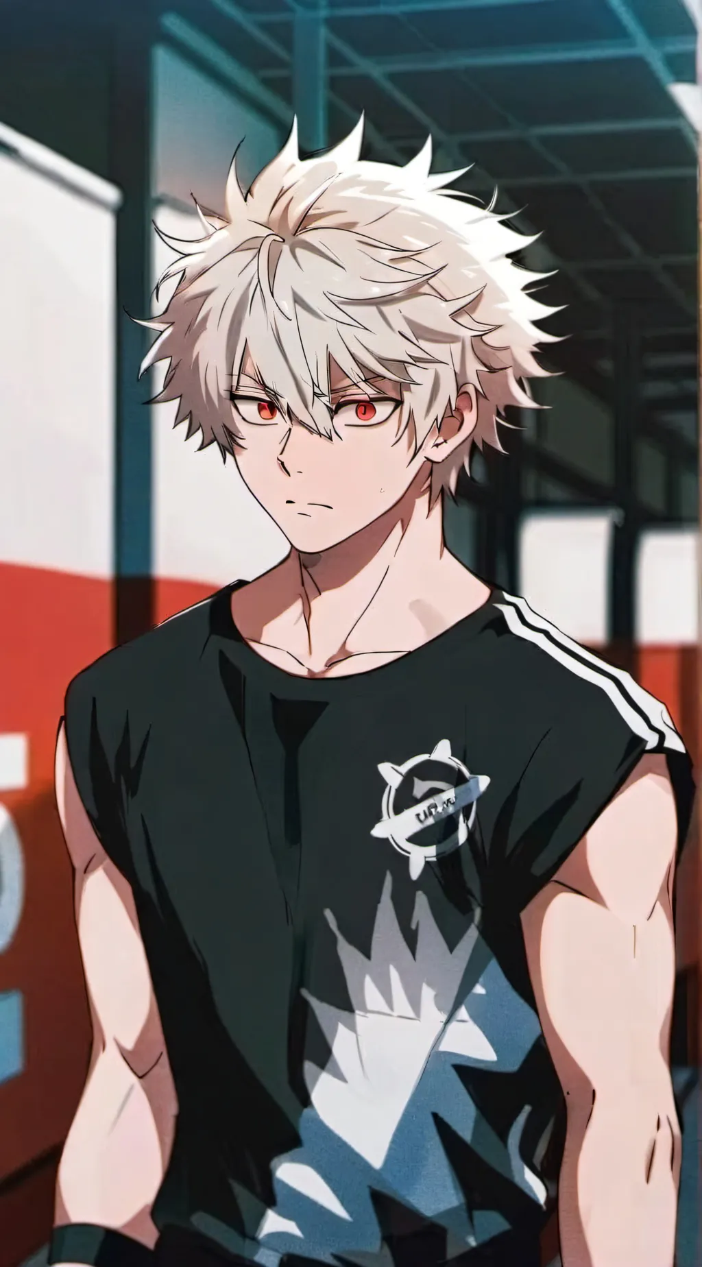 ai character: Bakugo background