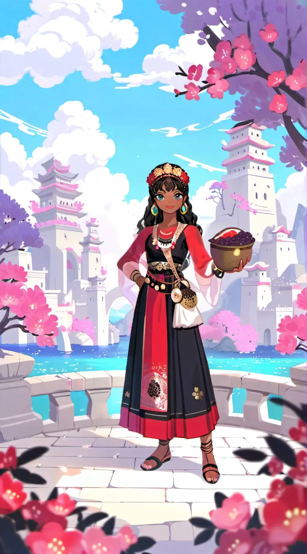 ai character: Me-Brittney background