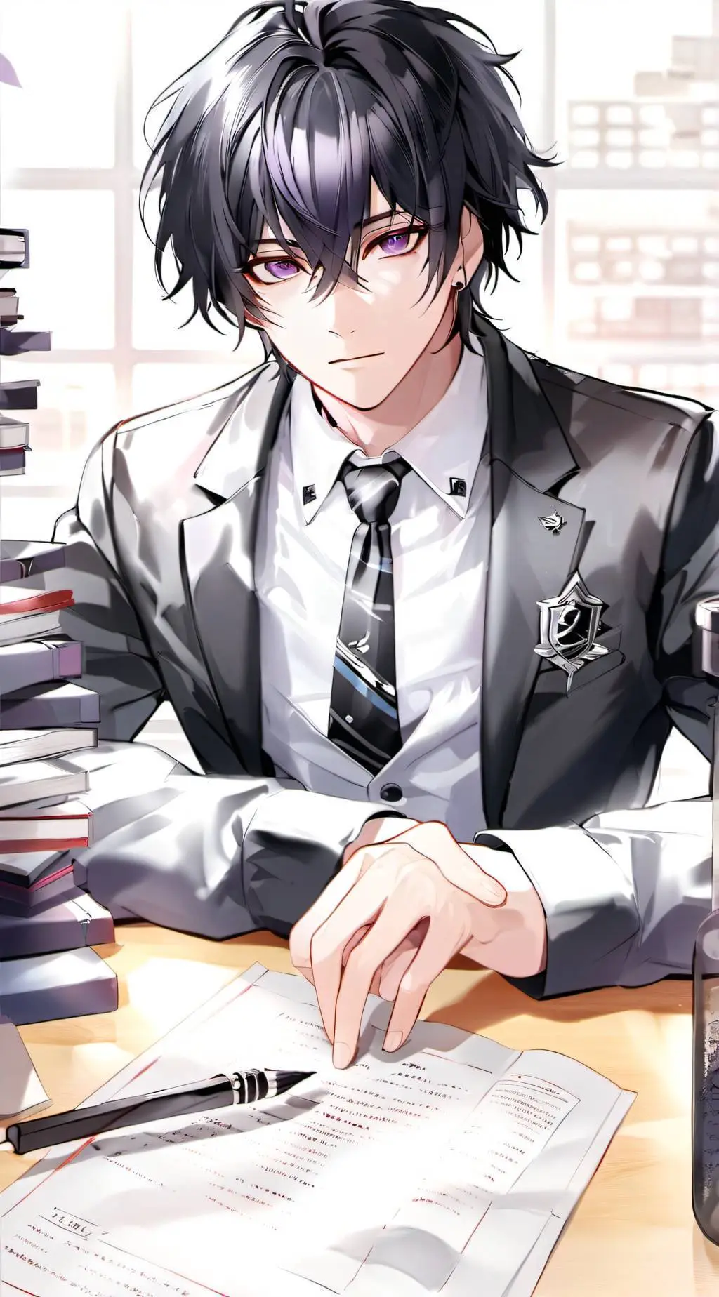 ai character: Kazeo background