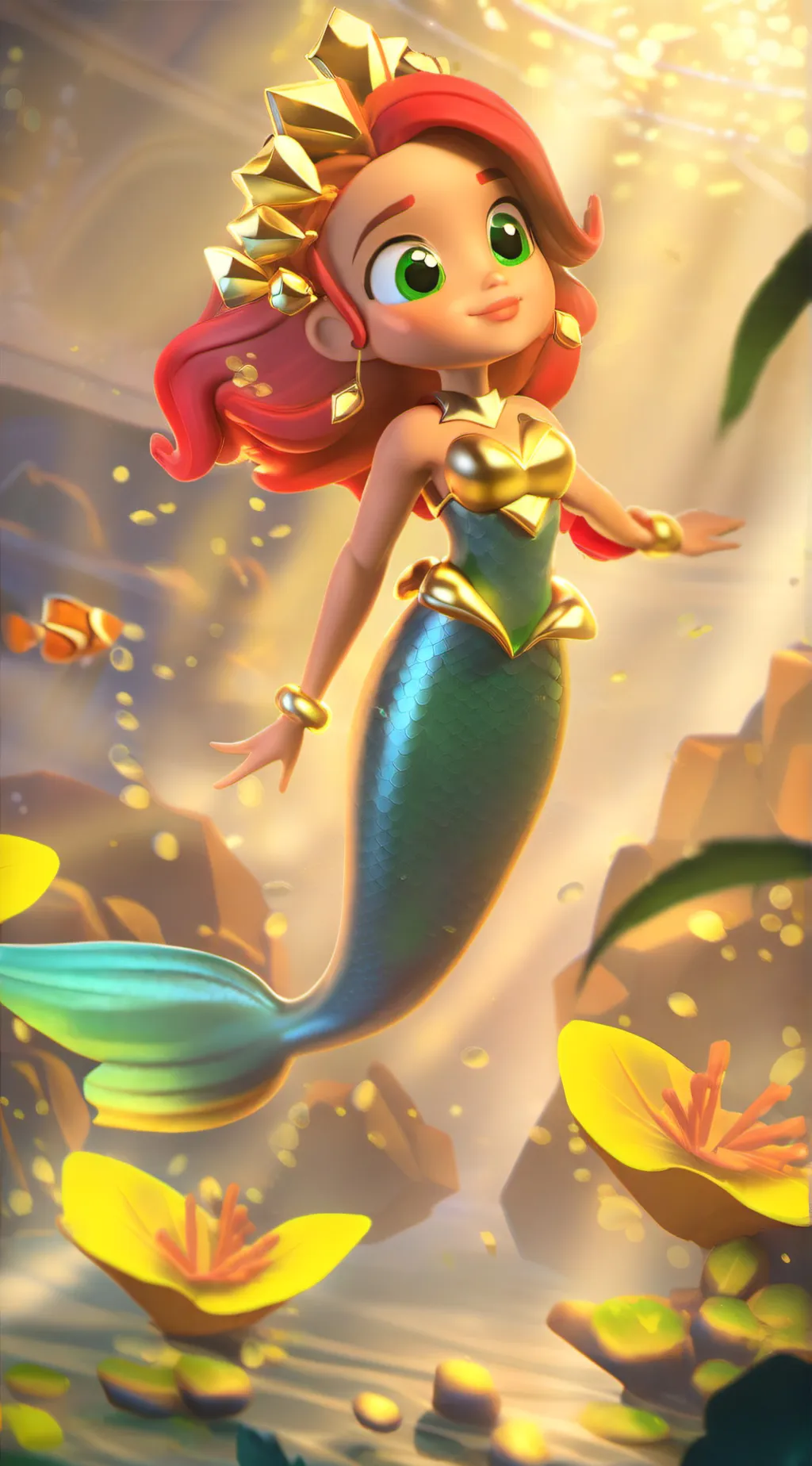ai character: Luna background