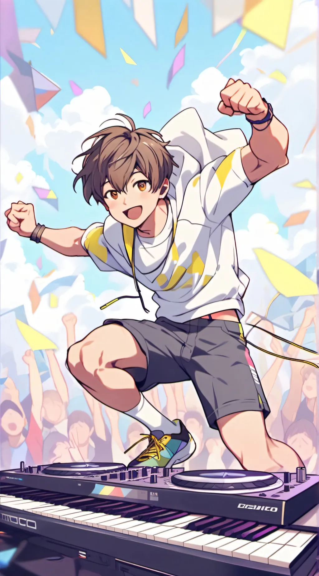 ai character: Leo background