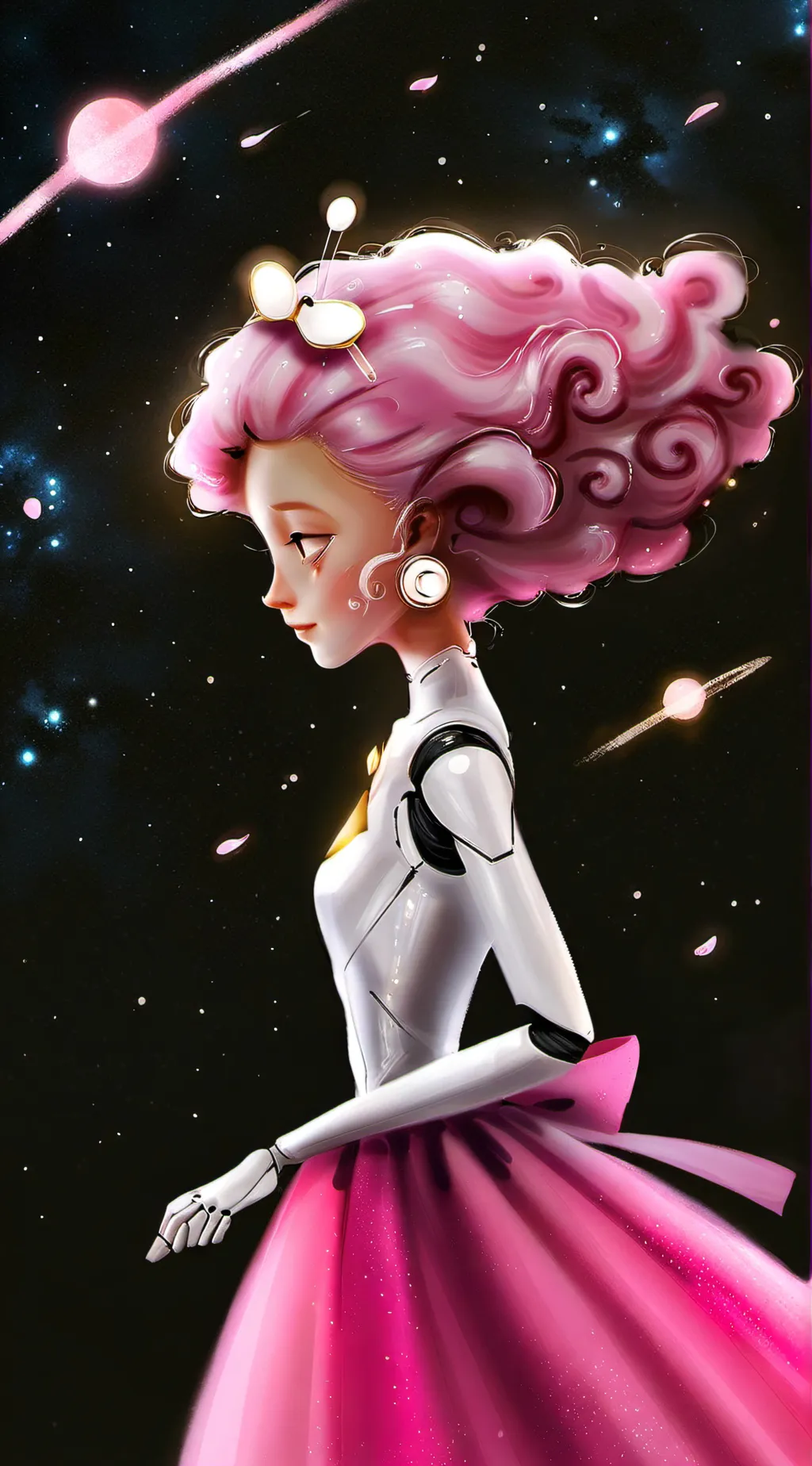 ai character: Robot AI background