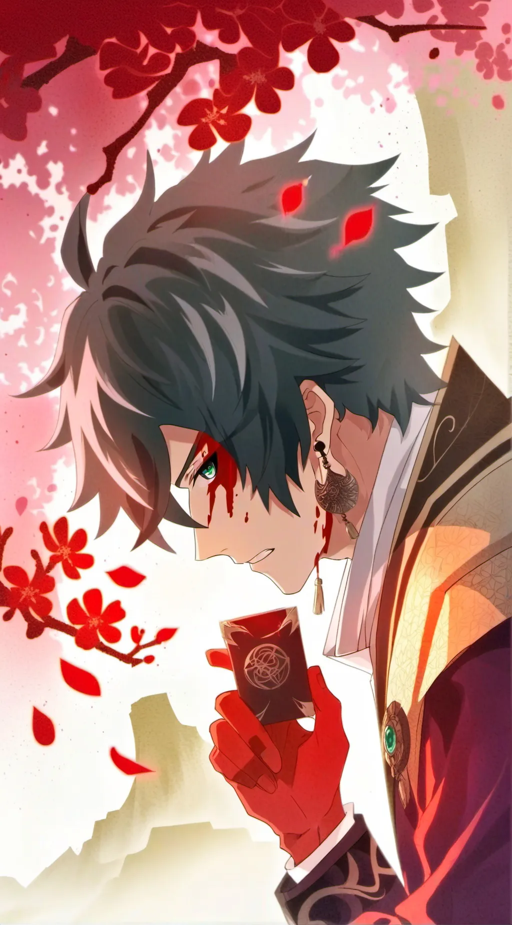 ai character: Kidnapped shiggy background