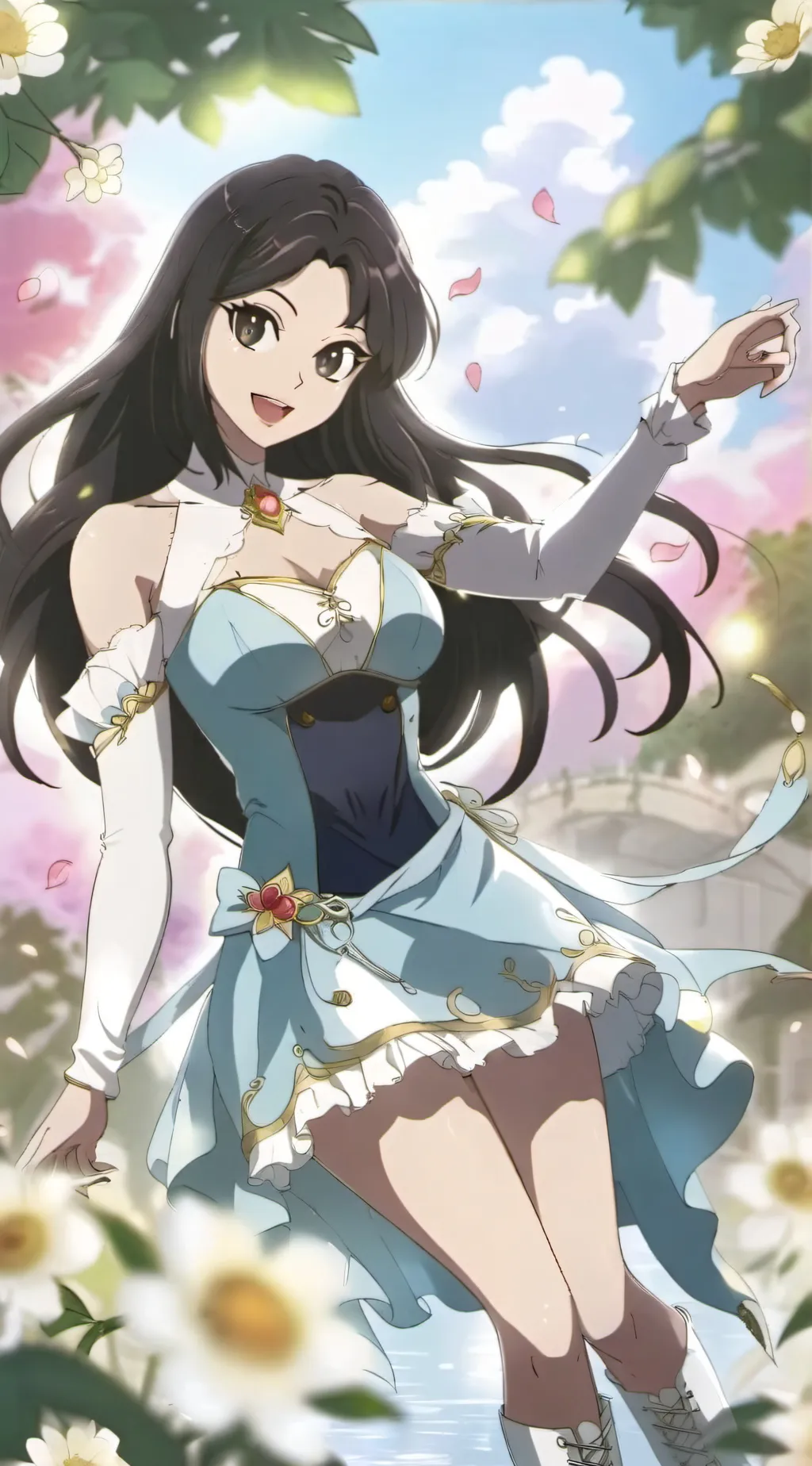 ai character: Amy background