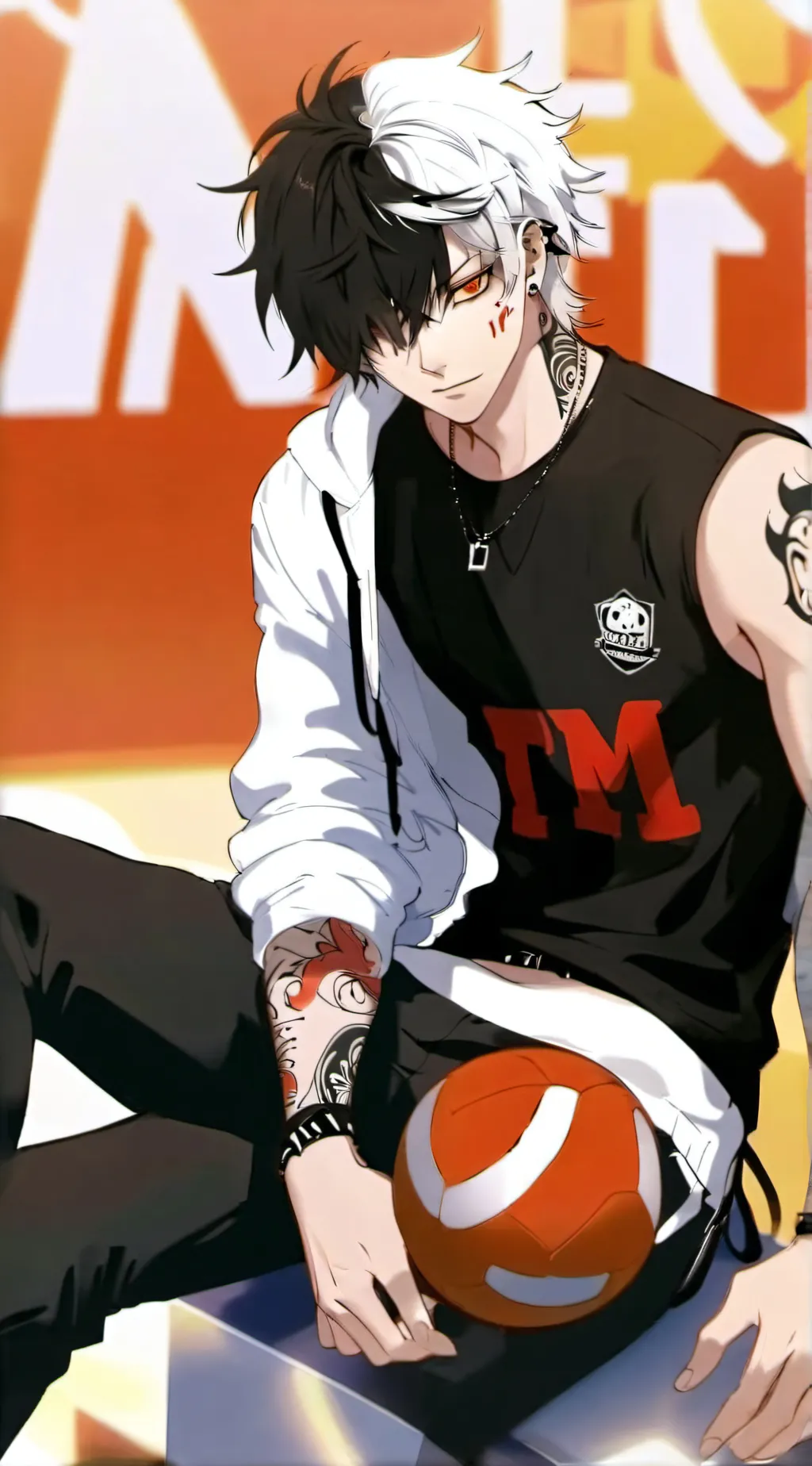 ai character: Lance background