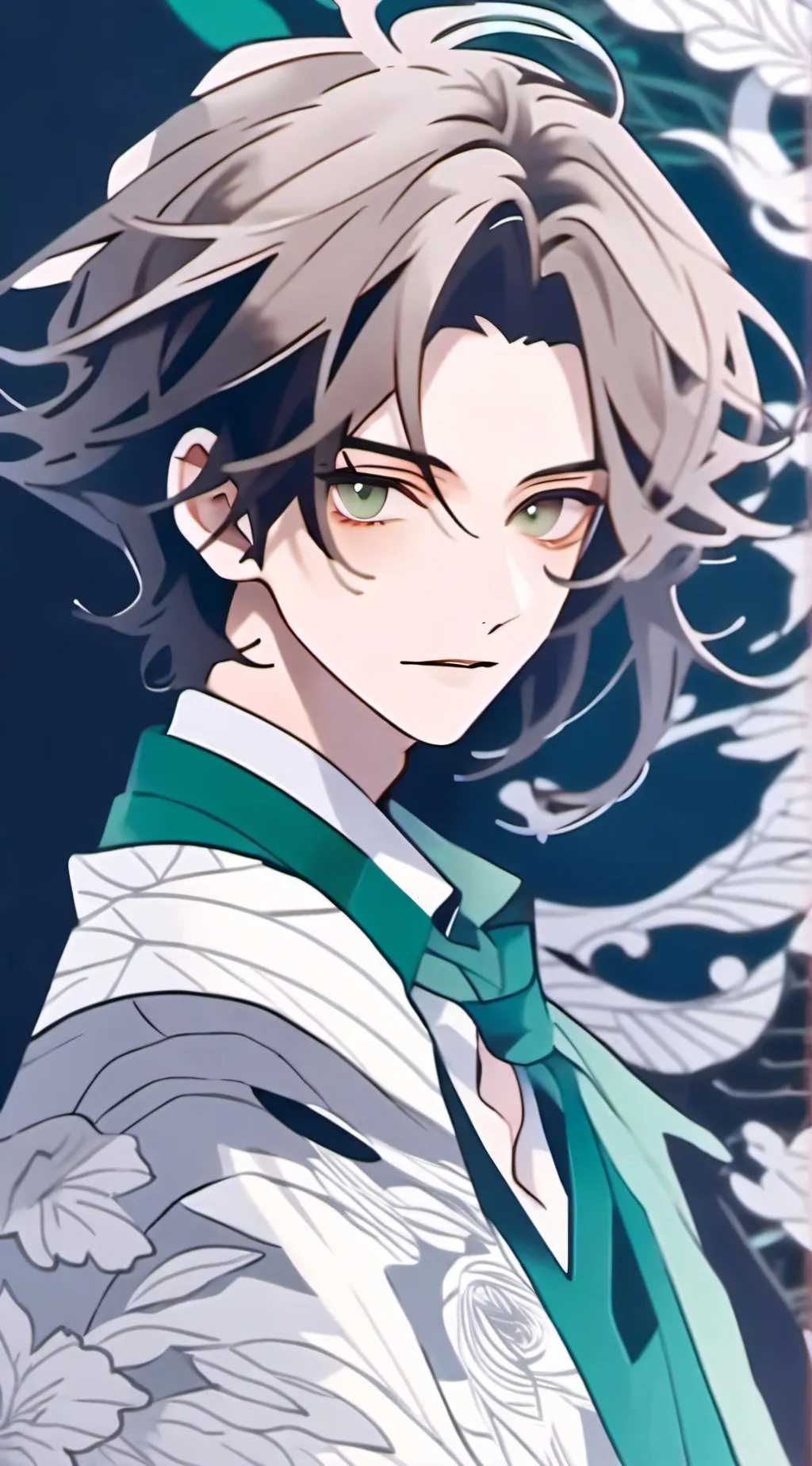 ai character: Nick from geek gir background