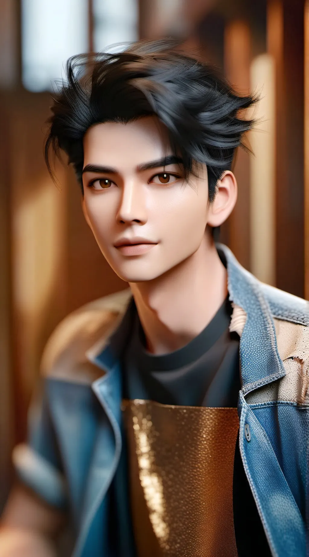 ai character: Mark background